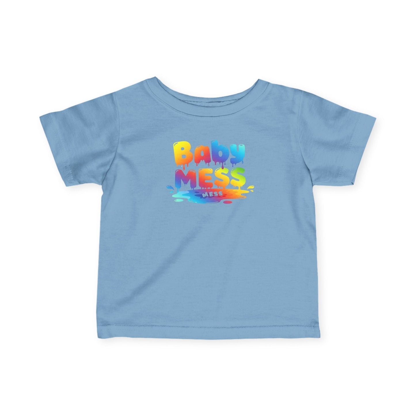 Baby Mess Infant Tee – Tiny Style, Big Personality by Out.Work.Everyone – Kids clothes