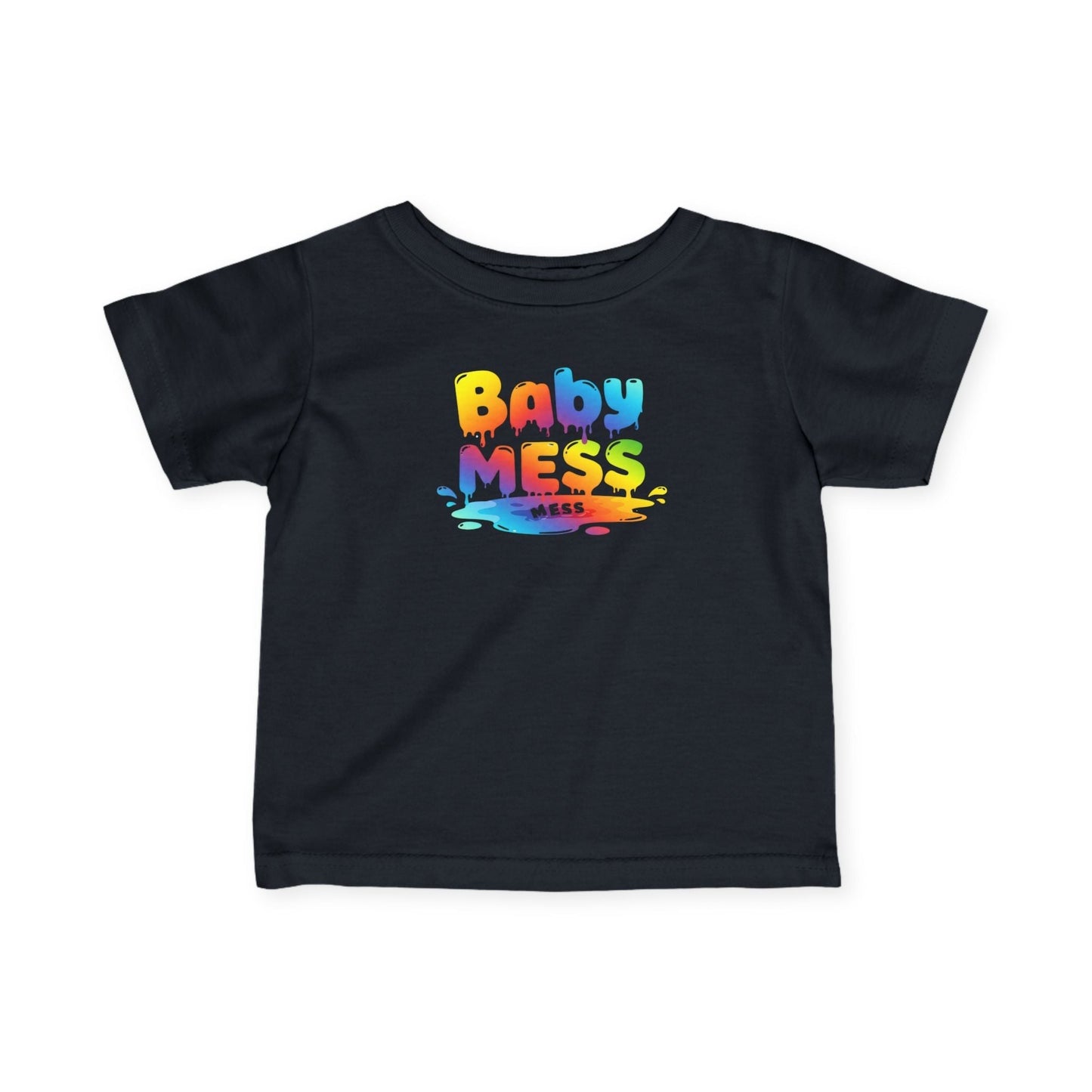 Baby Mess Infant Tee – Tiny Style, Big Personality by Out.Work.Everyone – Kids clothes