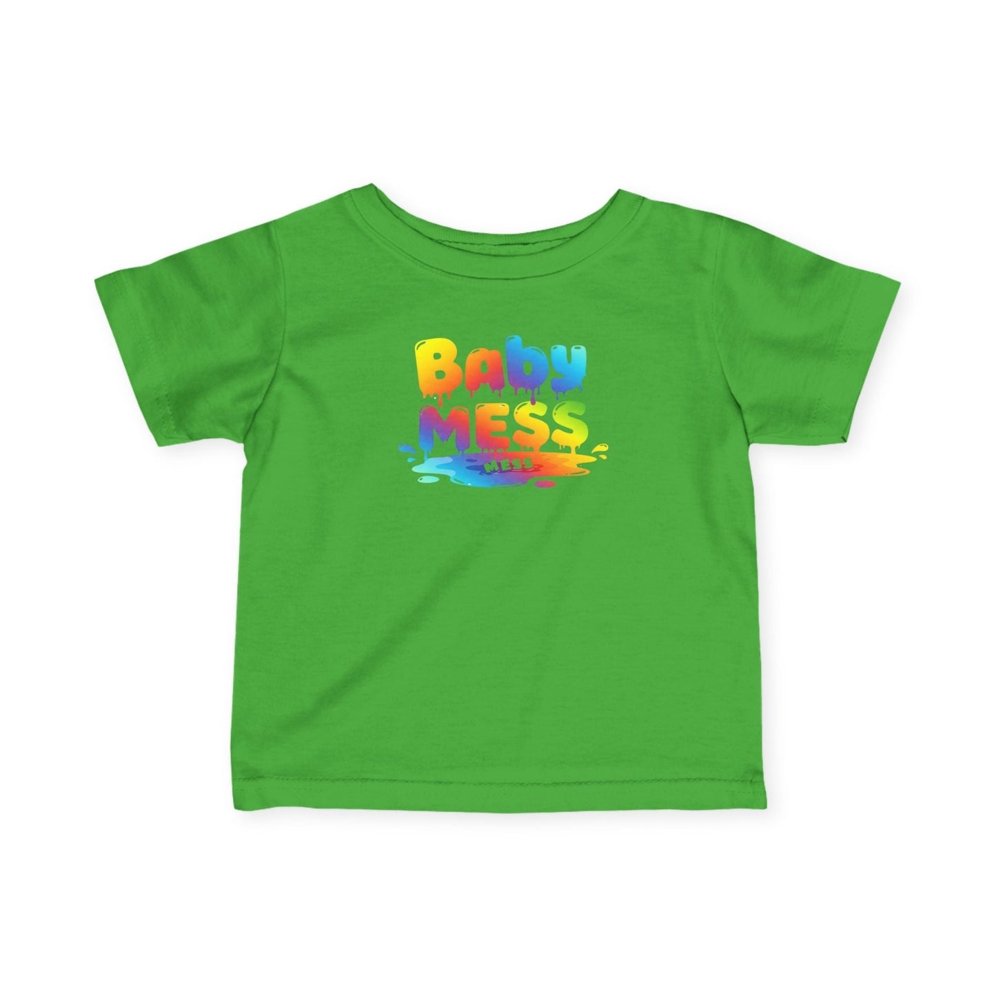 Baby Mess Infant Tee – Tiny Style, Big Personality by Out.Work.Everyone – Kids clothes