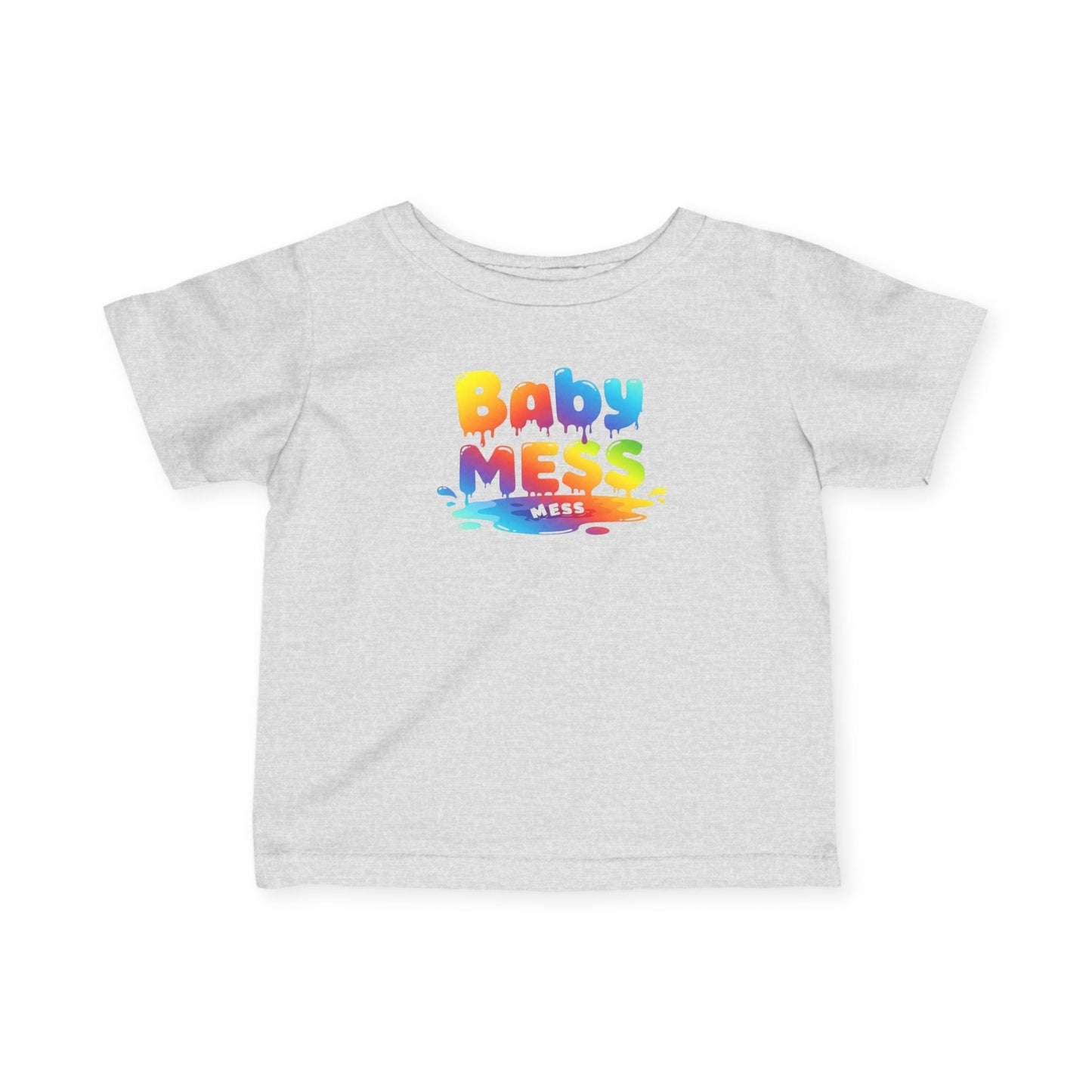 Baby Mess Infant Tee – Tiny Style, Big Personality by Out.Work.Everyone – Kids clothes