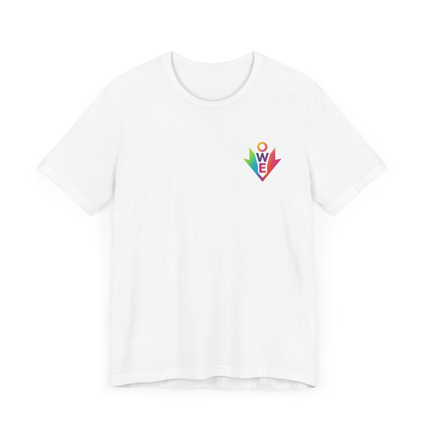 Colorful OWE Unisex Jersey Tee - Casual & Fun Style for Everyday Wear by Out.Work.Everyone – T-Shirt