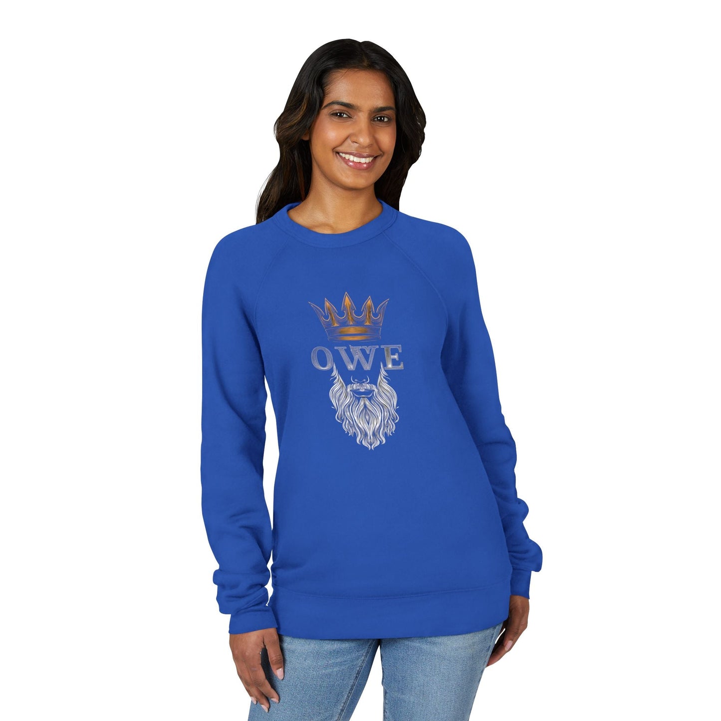Crown Beard Sweatshirt β Premium Unisex Fleece | O.W.E. Streetwear Motivation - Sweatshirt