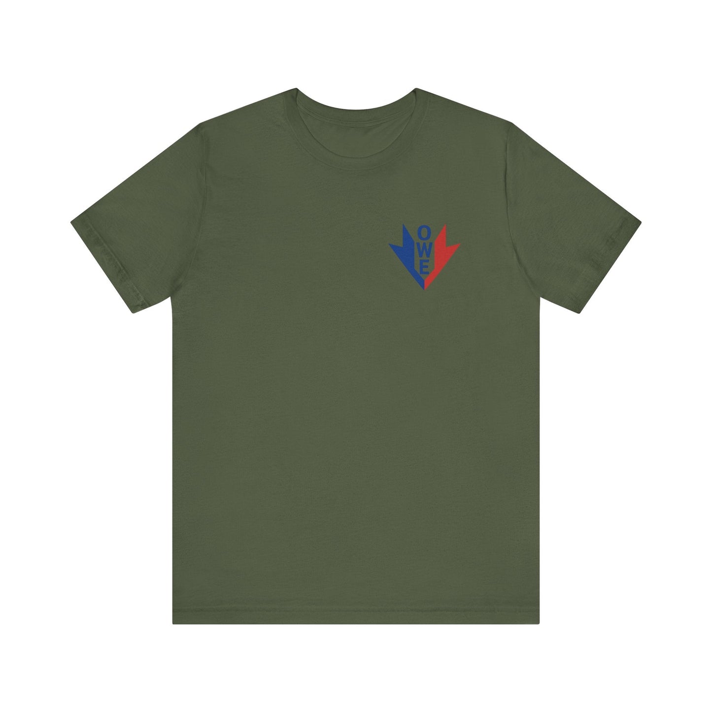 Freedom Isn’t Free Tee – Patriotic Unisex T-Shirt by O.W.E. by Out.Work.Everyone – T-Shirt