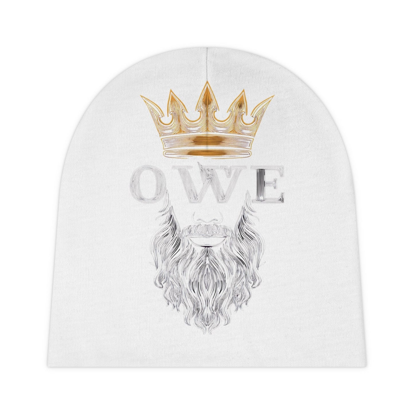 OWE Baby Beanie – Start Bold. Grow Strong.* by Out.Work.Everyone – All Over Prints