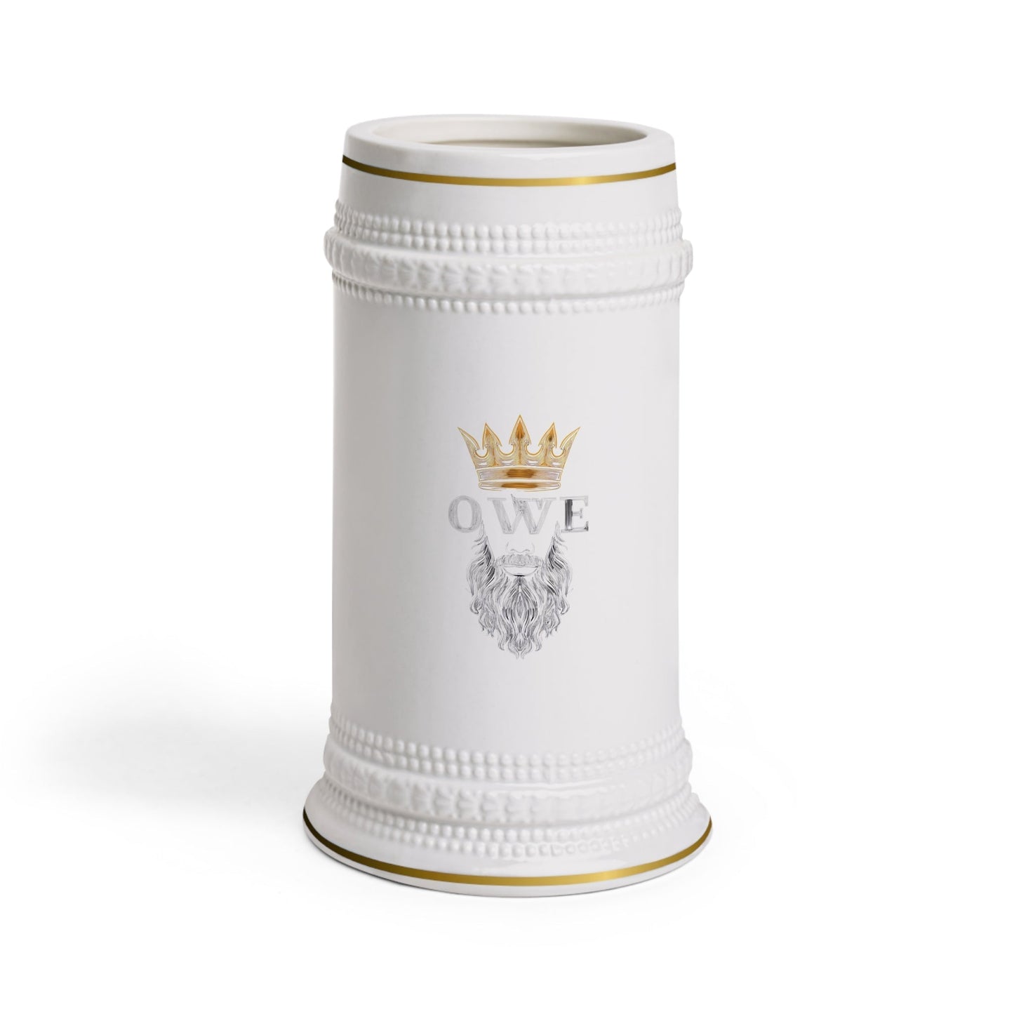 OWE Beer Stein Mug – Raise the Standard with Every Sip* by Out.Work.Everyone – Mug