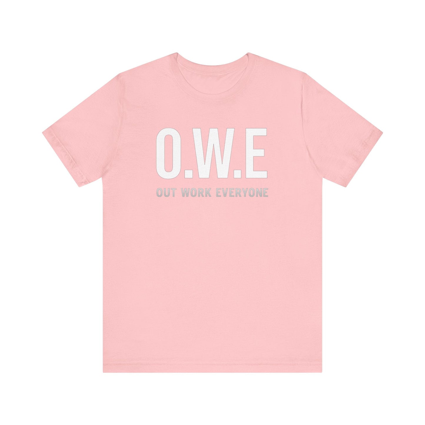 O.W.E Bold Tee – “Out Work Everyone” Edition (Black) by Out.Work.Everyone – T-Shirt