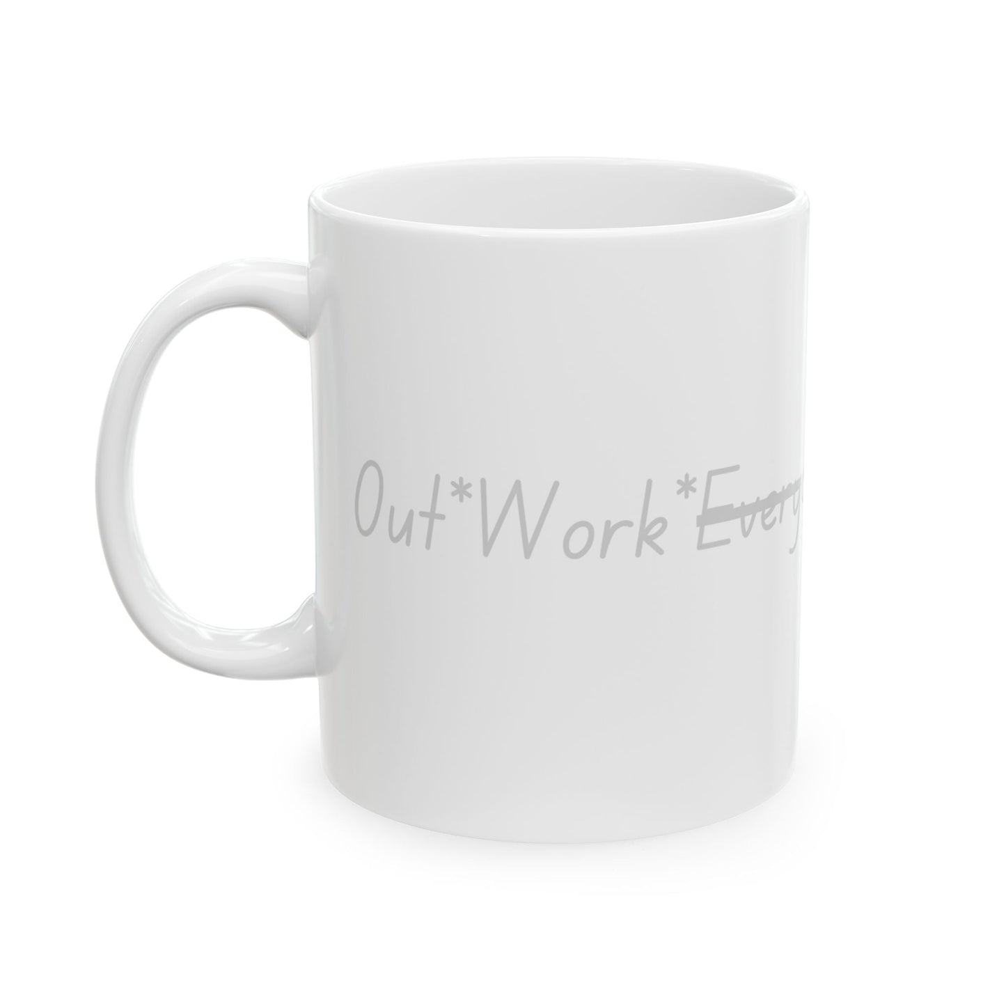 O.W.E. Crown Coffee Mug – Sip Like Royalty, Grind Like a King by Out.Work.Everyone – Mug