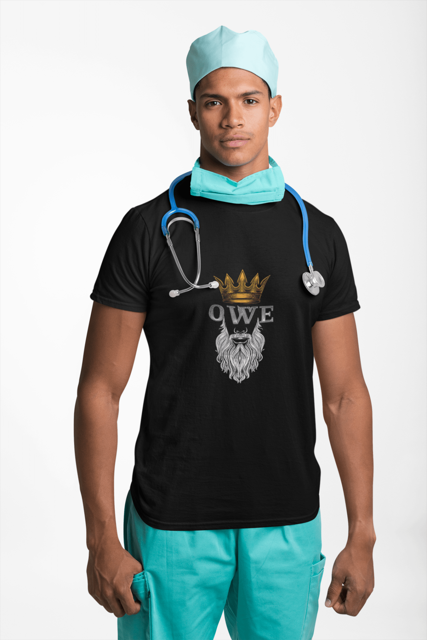 O.W.E. Crown Tee – The Center of Power by Out.Work.Everyone – T-Shirt
