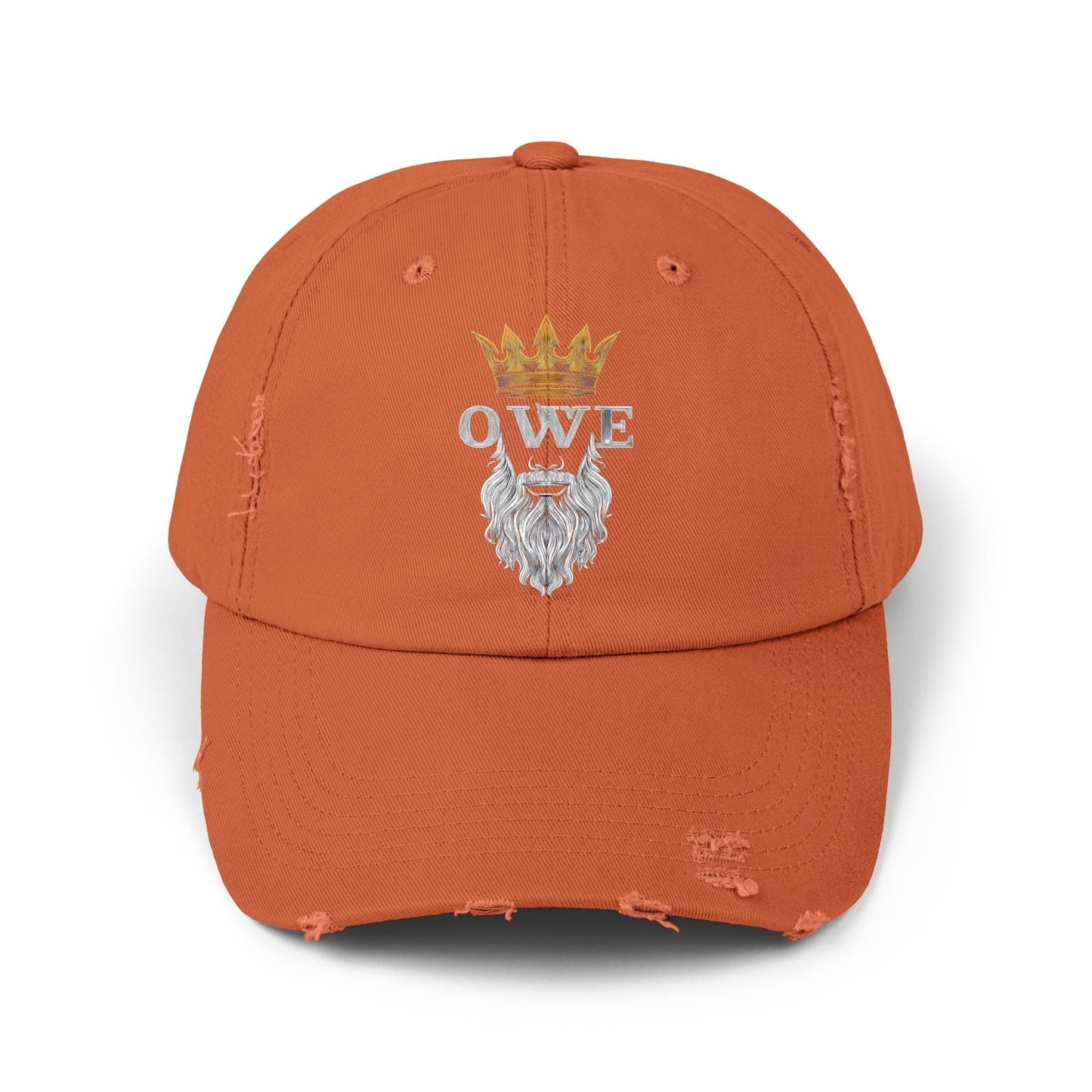 OWE Distressed Cap – Worn In. Dialed In. Outworking Everyone.* by Out.Work.Everyone – Hats