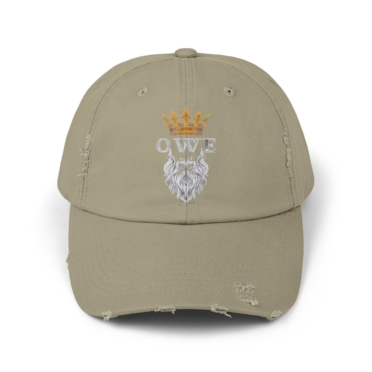 OWE Distressed Cap – Worn In. Dialed In. Outworking Everyone.* by Out.Work.Everyone – Hats