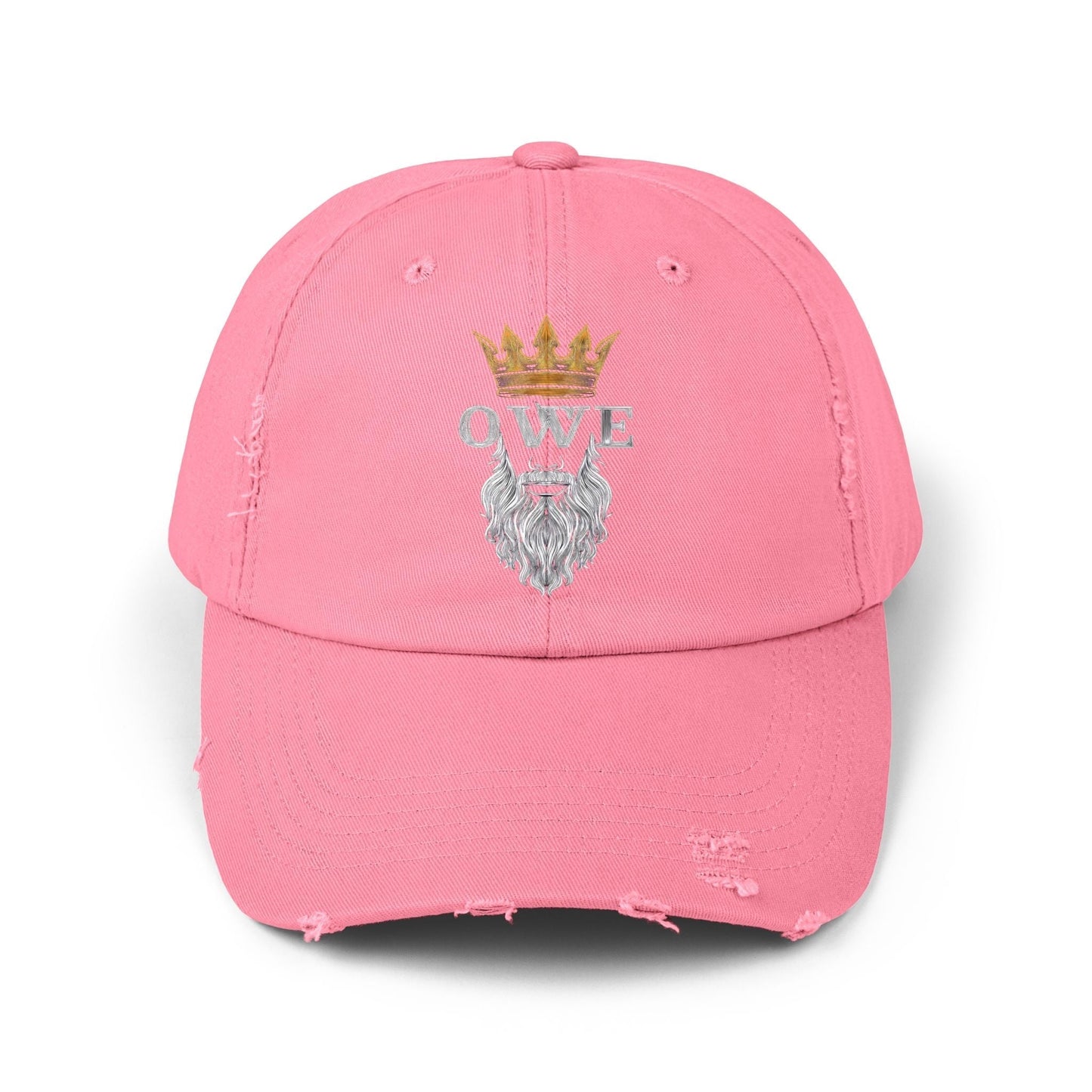 OWE Distressed Cap – Worn In. Dialed In. Outworking Everyone.* by Out.Work.Everyone – Hats