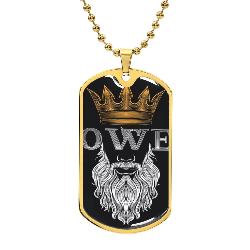 🛡️ O.W.E.™ Signature Dog Tag – Mindset in Metal by Out.Work.Everyone – Jewelry