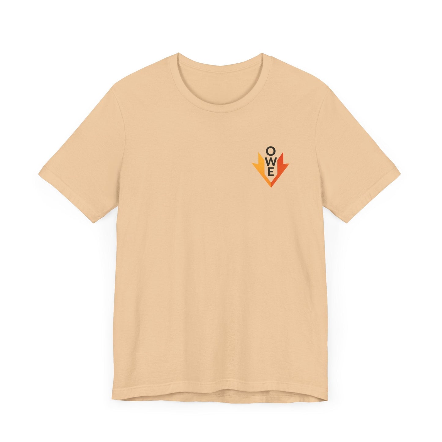 O.W.E. Signature Flame Tee – Glow Up & Grind Edition by Out.Work.Everyone – T-Shirt