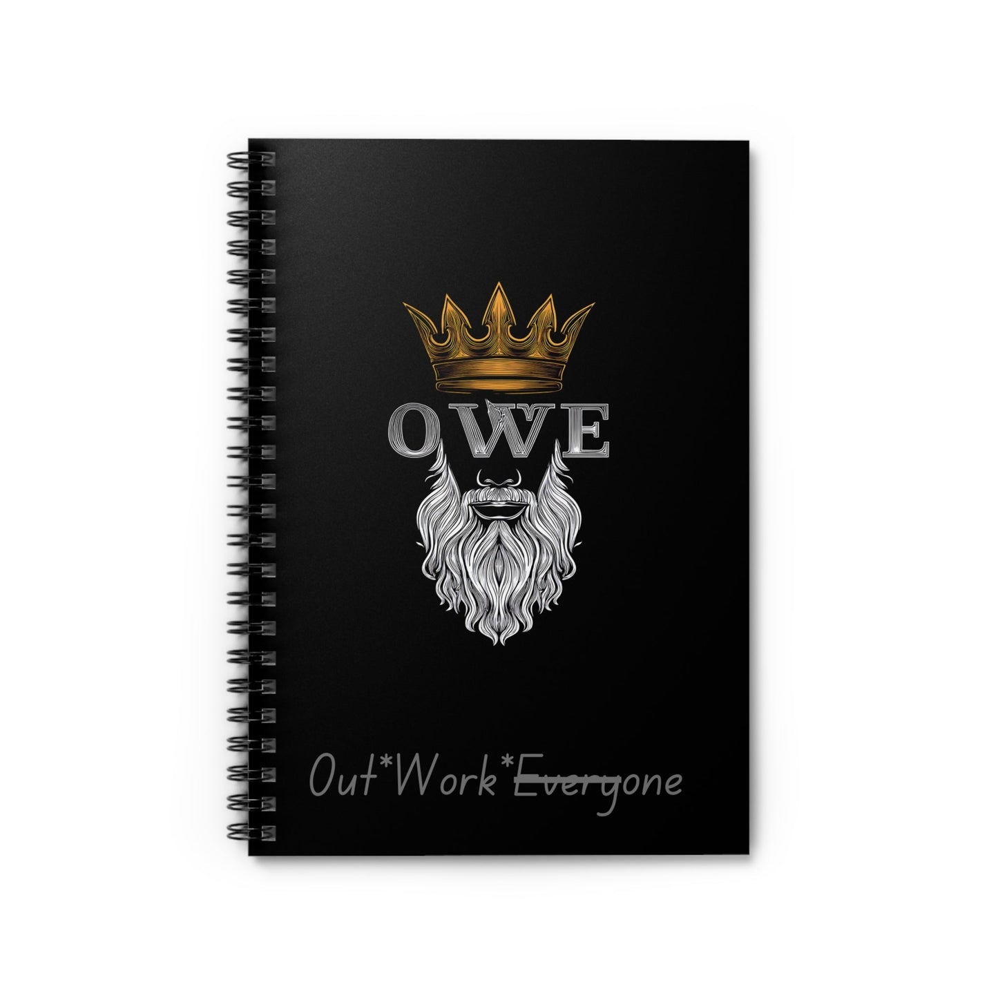 OWE Spiral Notebook – Plan. Grind. Execute. Repeat.* by Out.Work.Everyone – Paper products