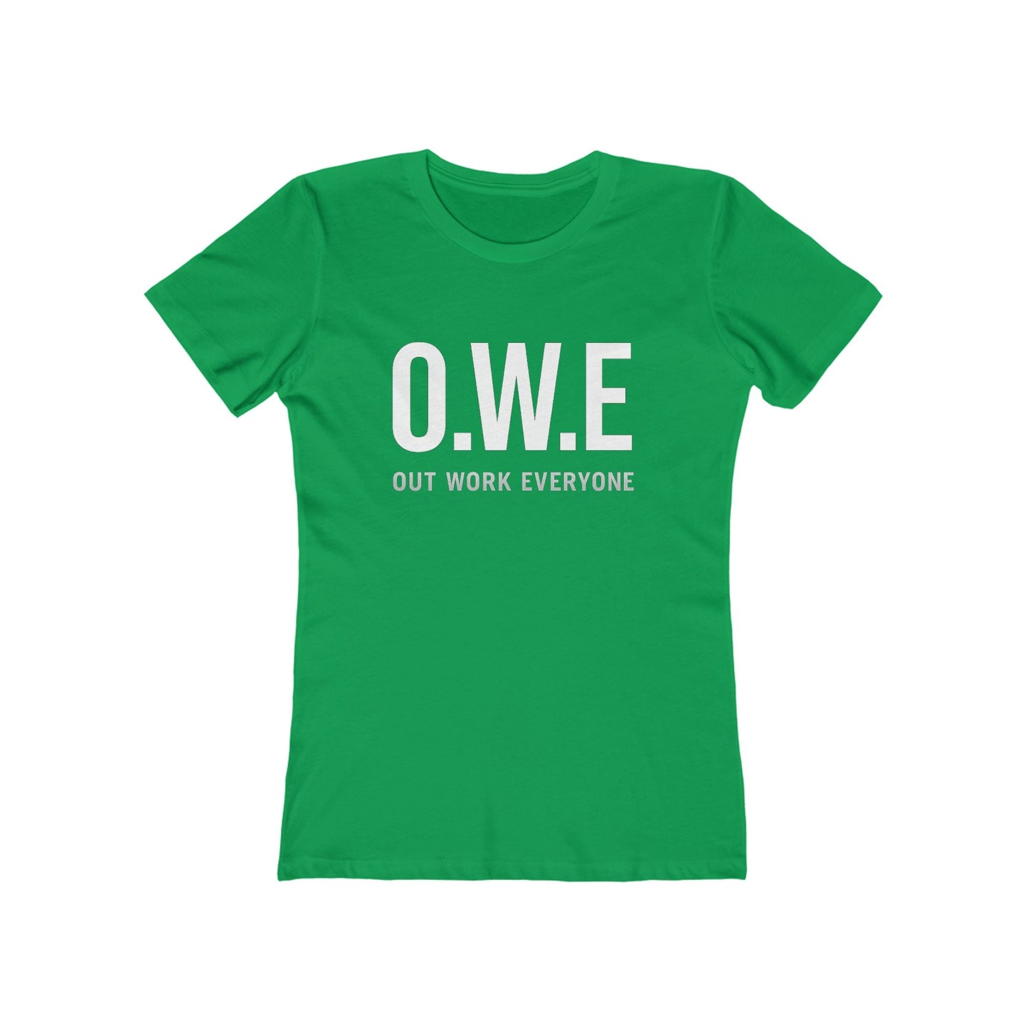 O.W.E. Women’s Empowerment Tee – “Out Work Everyone” Edition (Black) by Out.Work.Everyone – T-Shirt