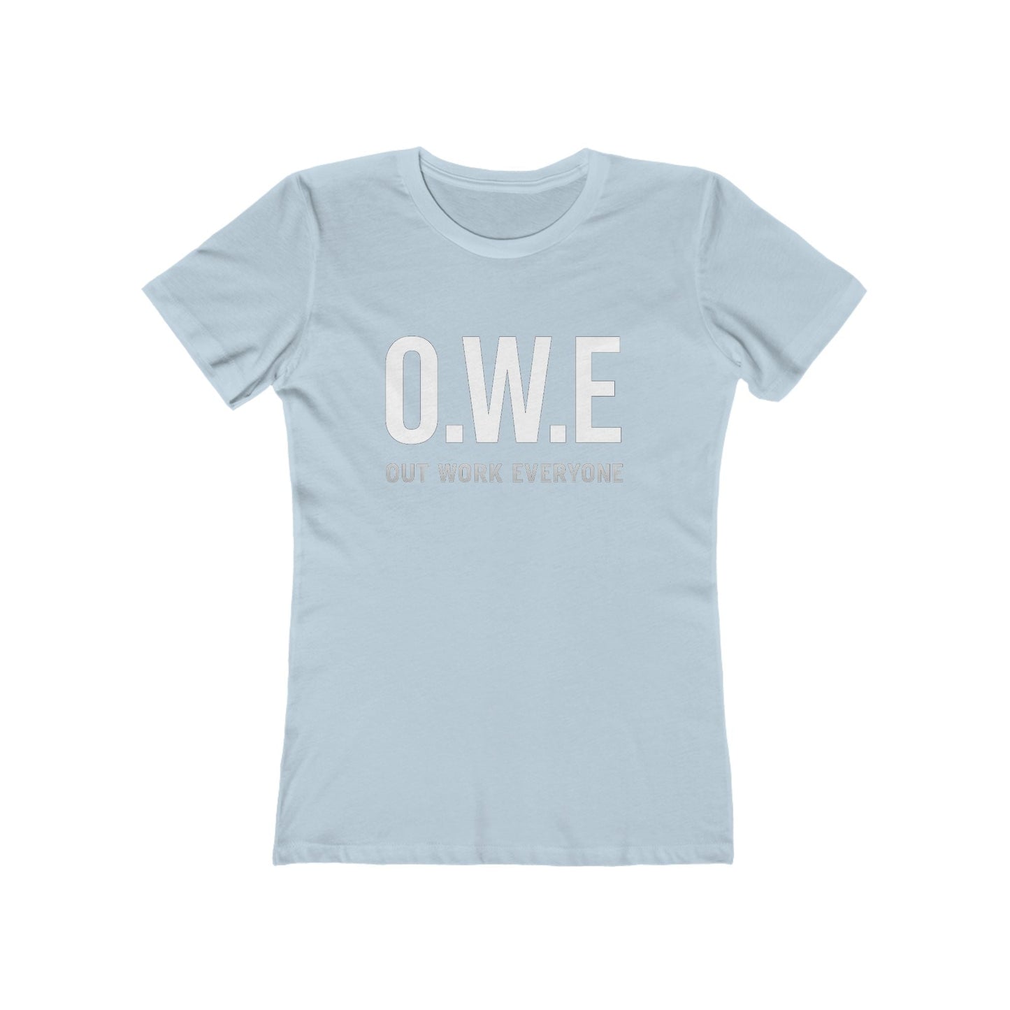 O.W.E. Women’s Empowerment Tee – “Out Work Everyone” Edition (Black) by Out.Work.Everyone – T-Shirt