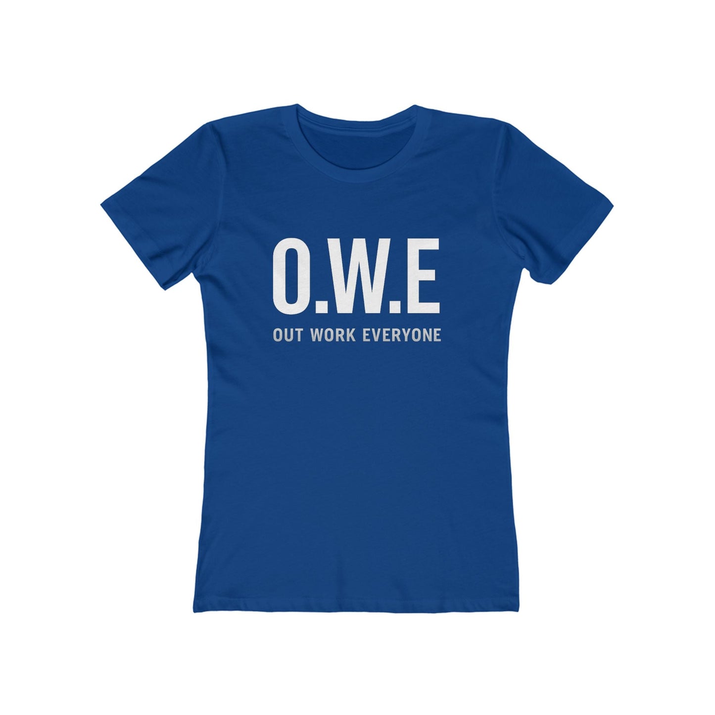 O.W.E. Women’s Empowerment Tee – “Out Work Everyone” Edition (Black) by Out.Work.Everyone – T-Shirt