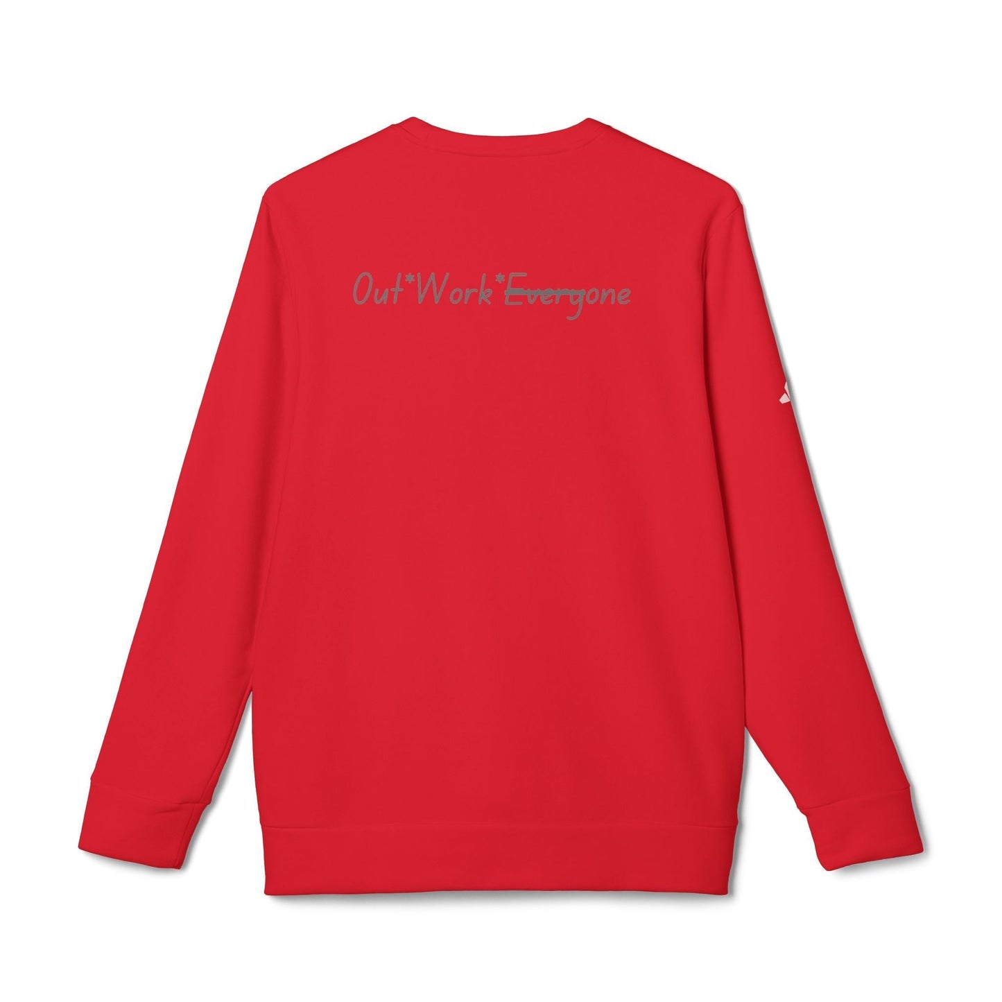 OWE x adidas Fleece Crewneck – Built for Work, Styled for Legacy* by Out.Work.Everyone – Sweatshirt