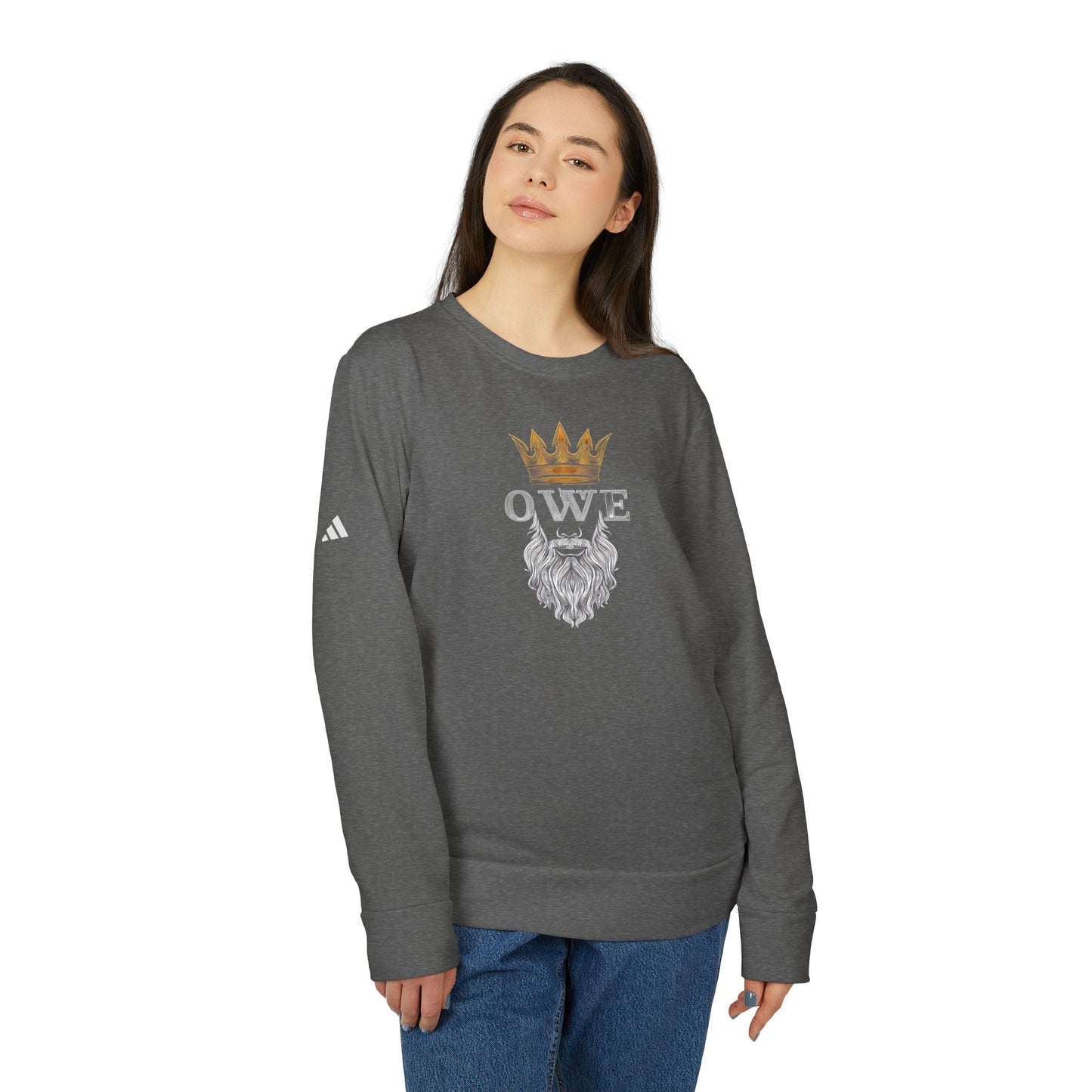 OWE x adidas Fleece Crewneck – Built for Work, Styled for Legacy* by Out.Work.Everyone – Sweatshirt