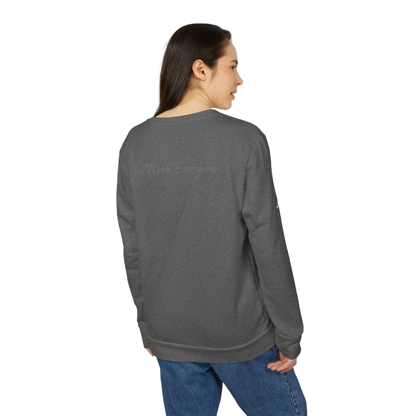 OWE x adidas Fleece Crewneck – Built for Work, Styled for Legacy* by Out.Work.Everyone – Sweatshirt