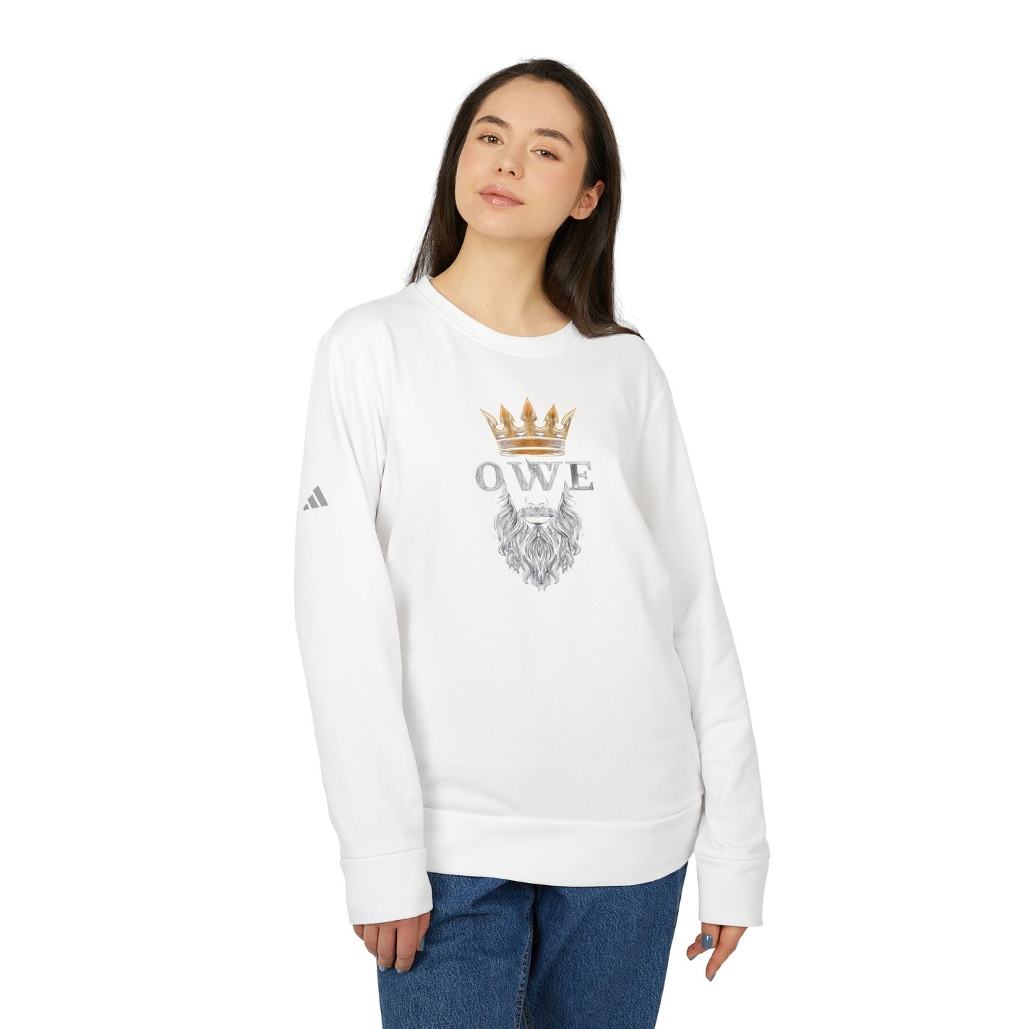 OWE x adidas Fleece Crewneck – Built for Work, Styled for Legacy* by Out.Work.Everyone – Sweatshirt