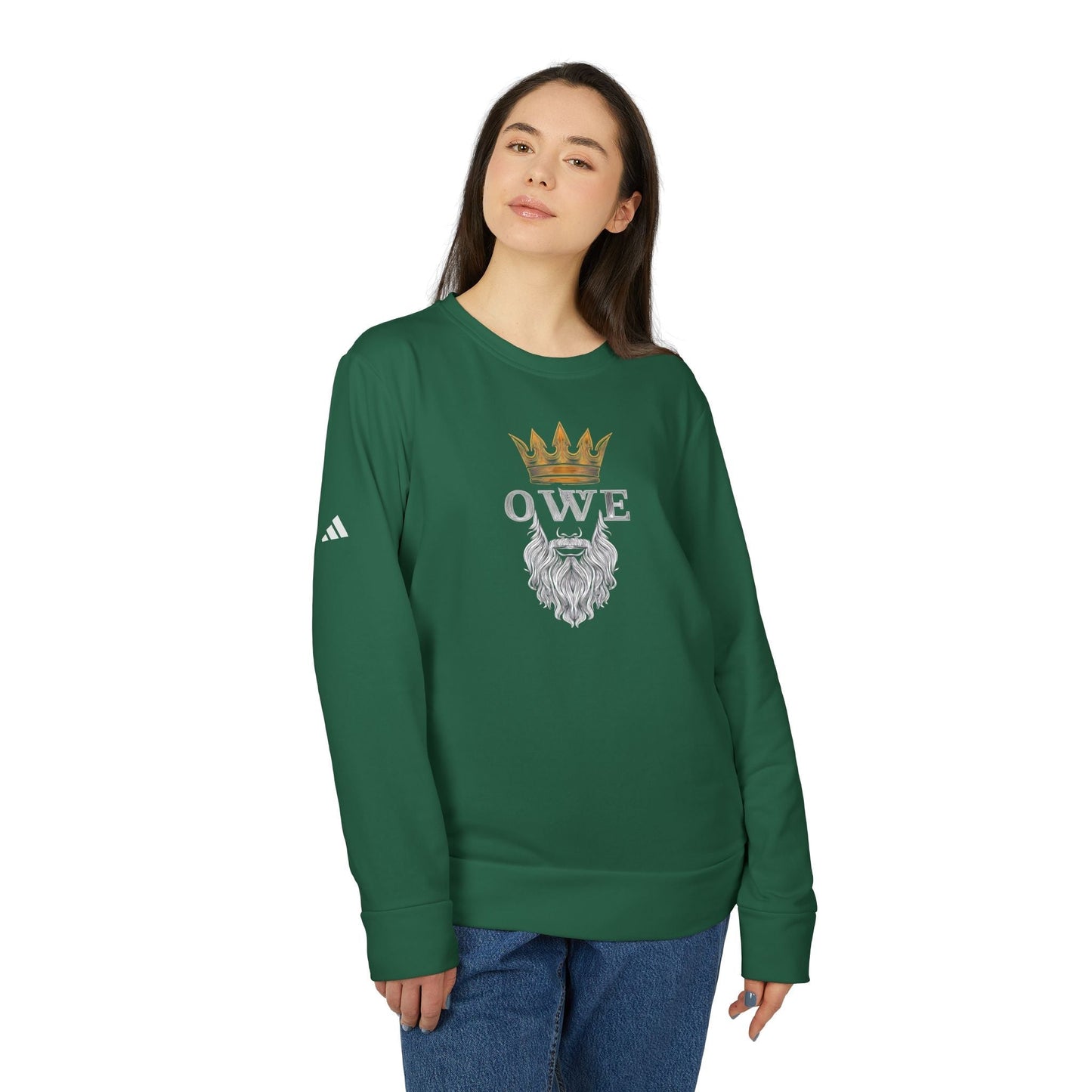 OWE x adidas Fleece Crewneck – Built for Work, Styled for Legacy* by Out.Work.Everyone – Sweatshirt