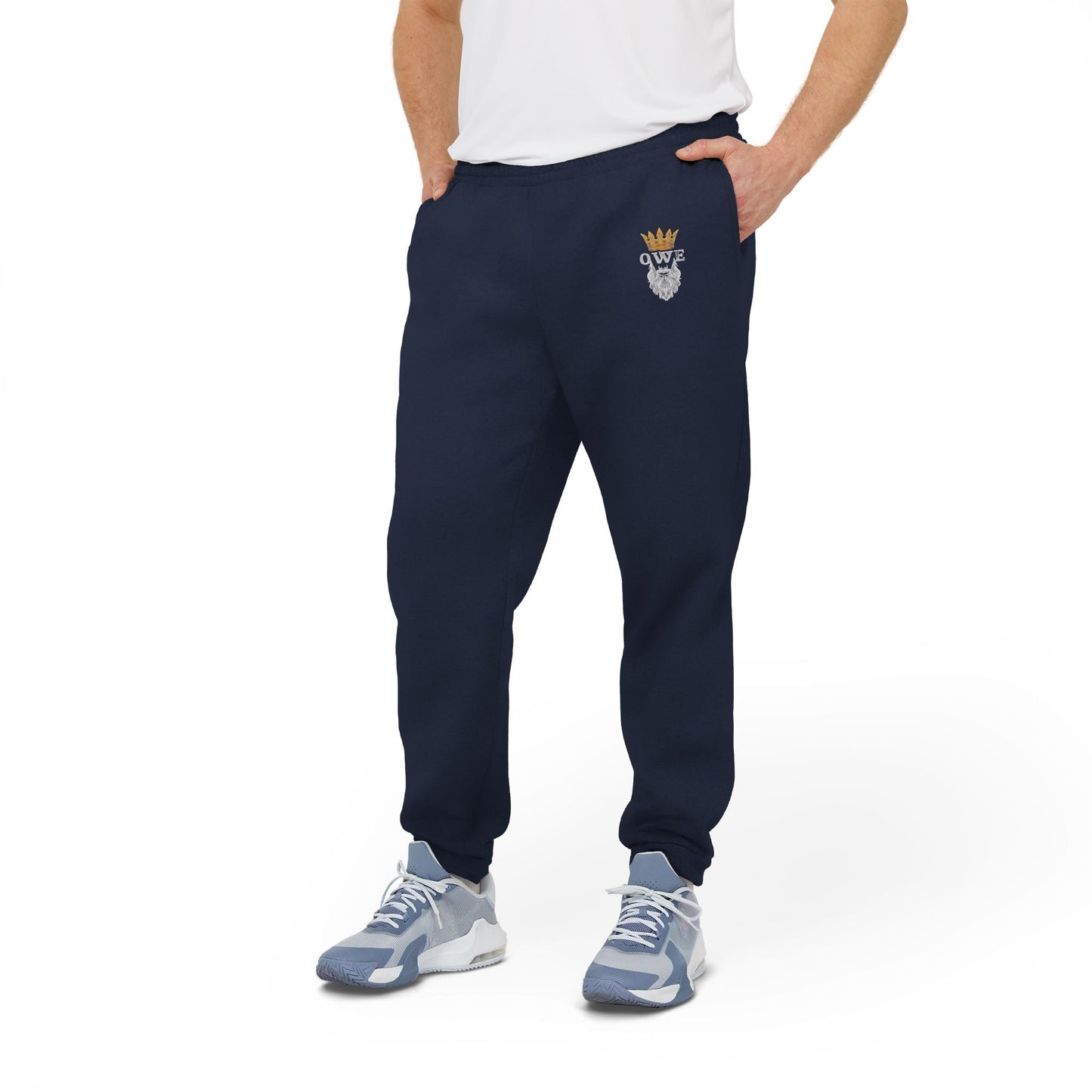 OWE x adidas Fleece Joggers – Built for the Hustle, Styled for the Legacy* by Out.Work.Everyone – Trousers