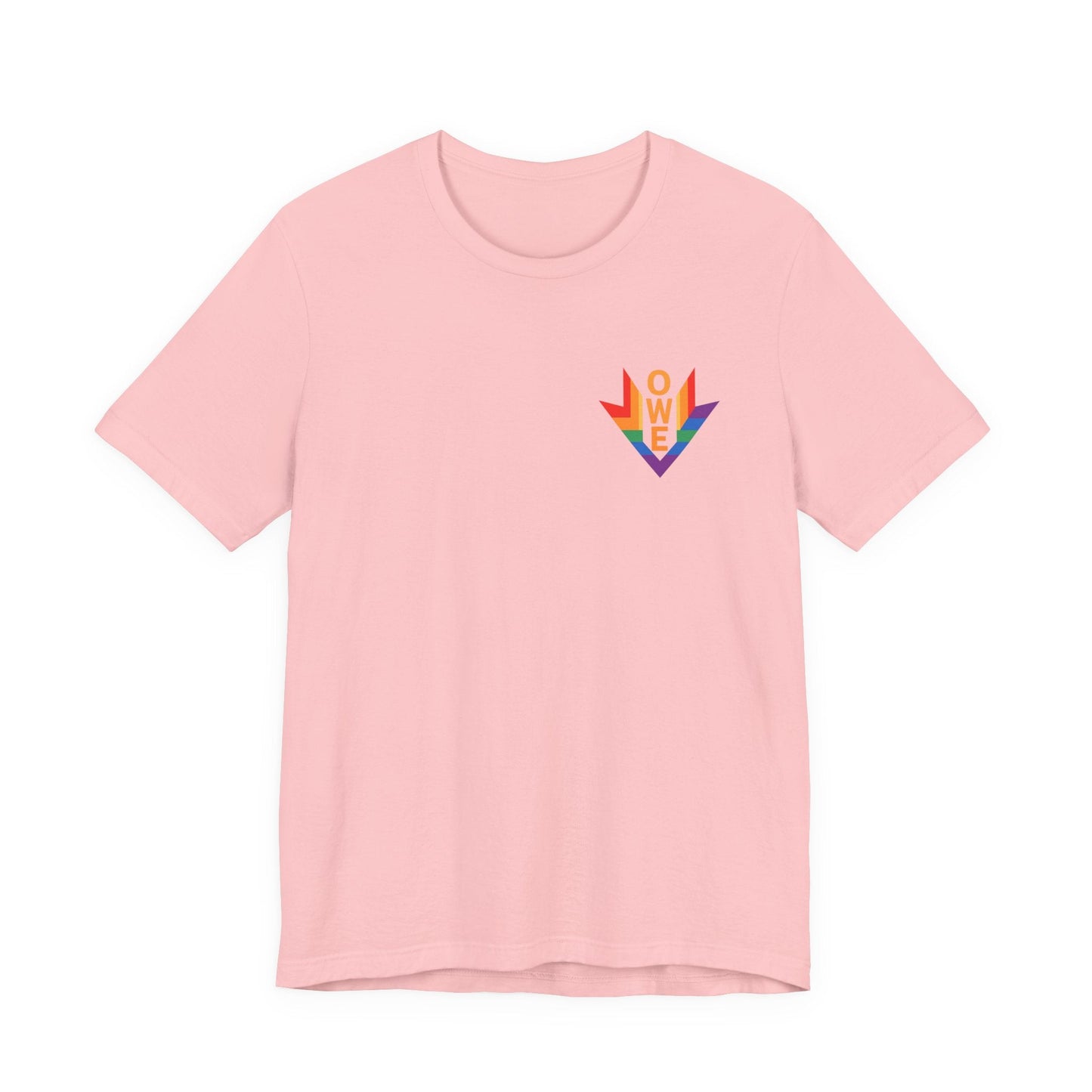 Pride Statement Tee – Unisex LGBTQ+ Shirt | Everyday Comfort by O.W.E. by Out.Work.Everyone – T-Shirt