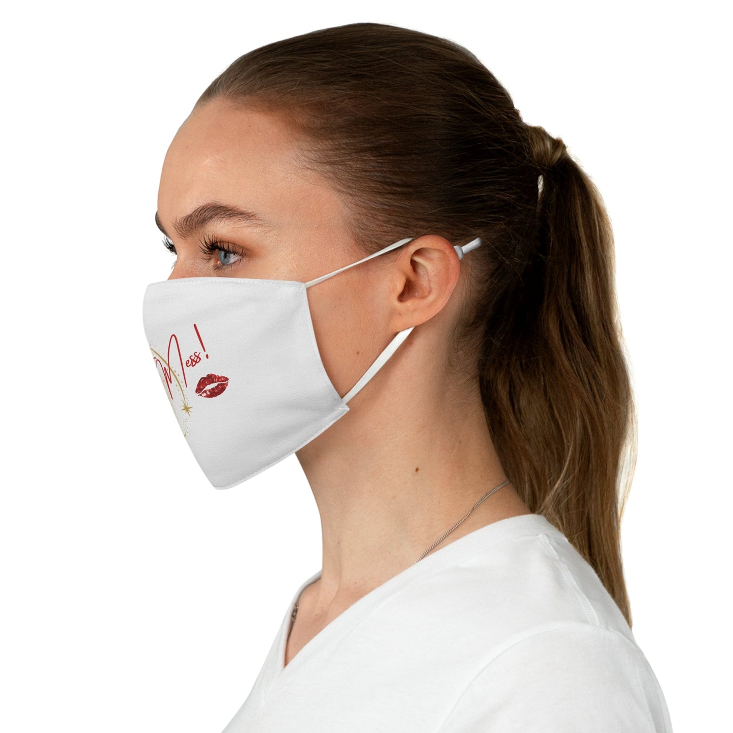 Sexy Mess Fabric Face Mask – Flirty Protection, Fierce Style by Out.Work.Everyone – Accessories
