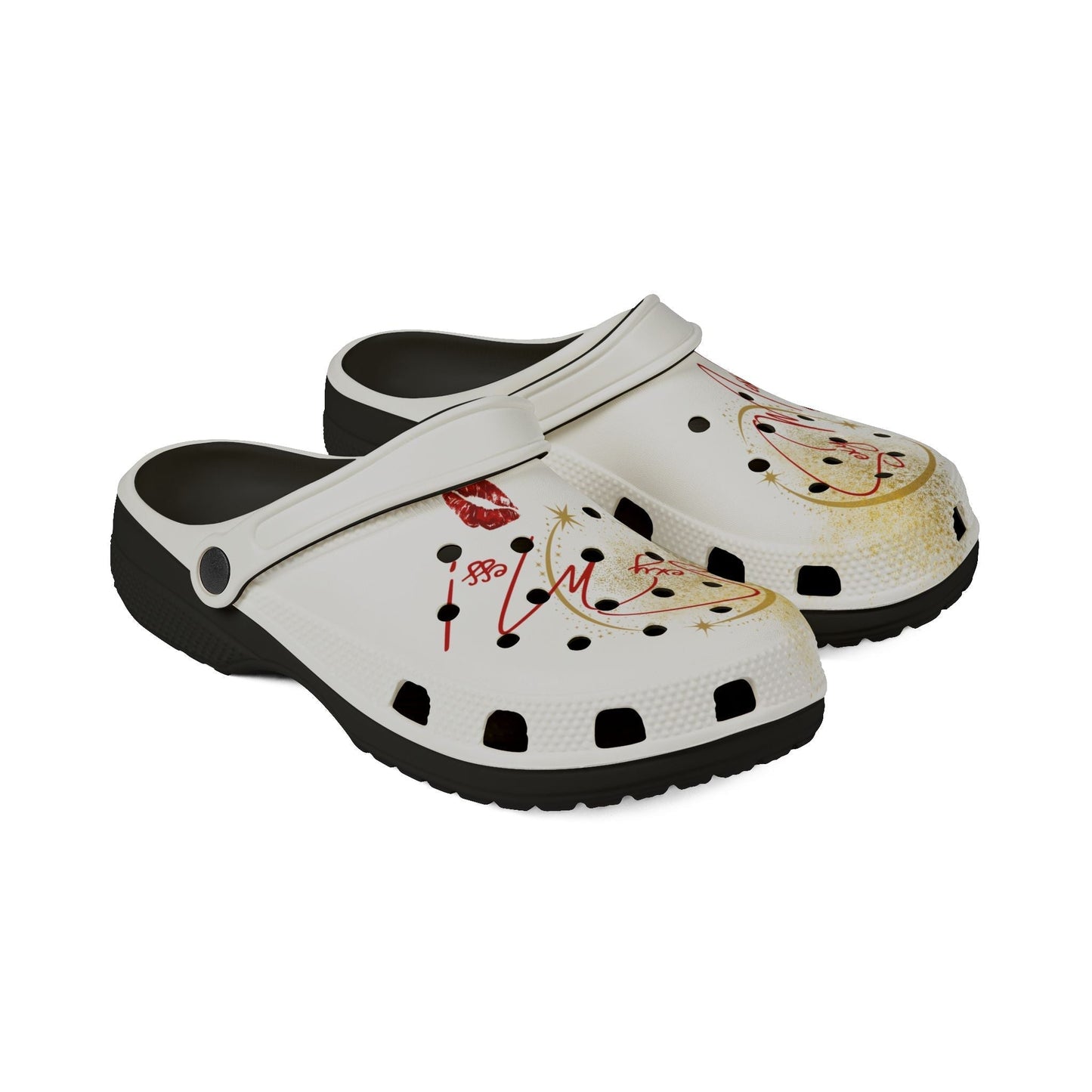 Sexy Mess! Glitter EVA Foam Shoes – Bold Comfort with Sparkle by Out.Work.Everyone – Shoes