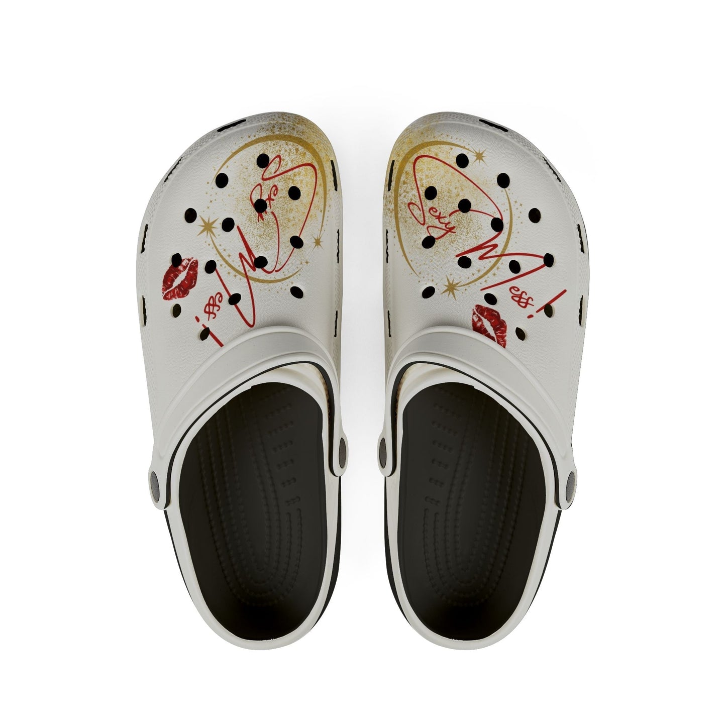 Sexy Mess! Glitter EVA Foam Shoes – Bold Comfort with Sparkle by Out.Work.Everyone – Shoes