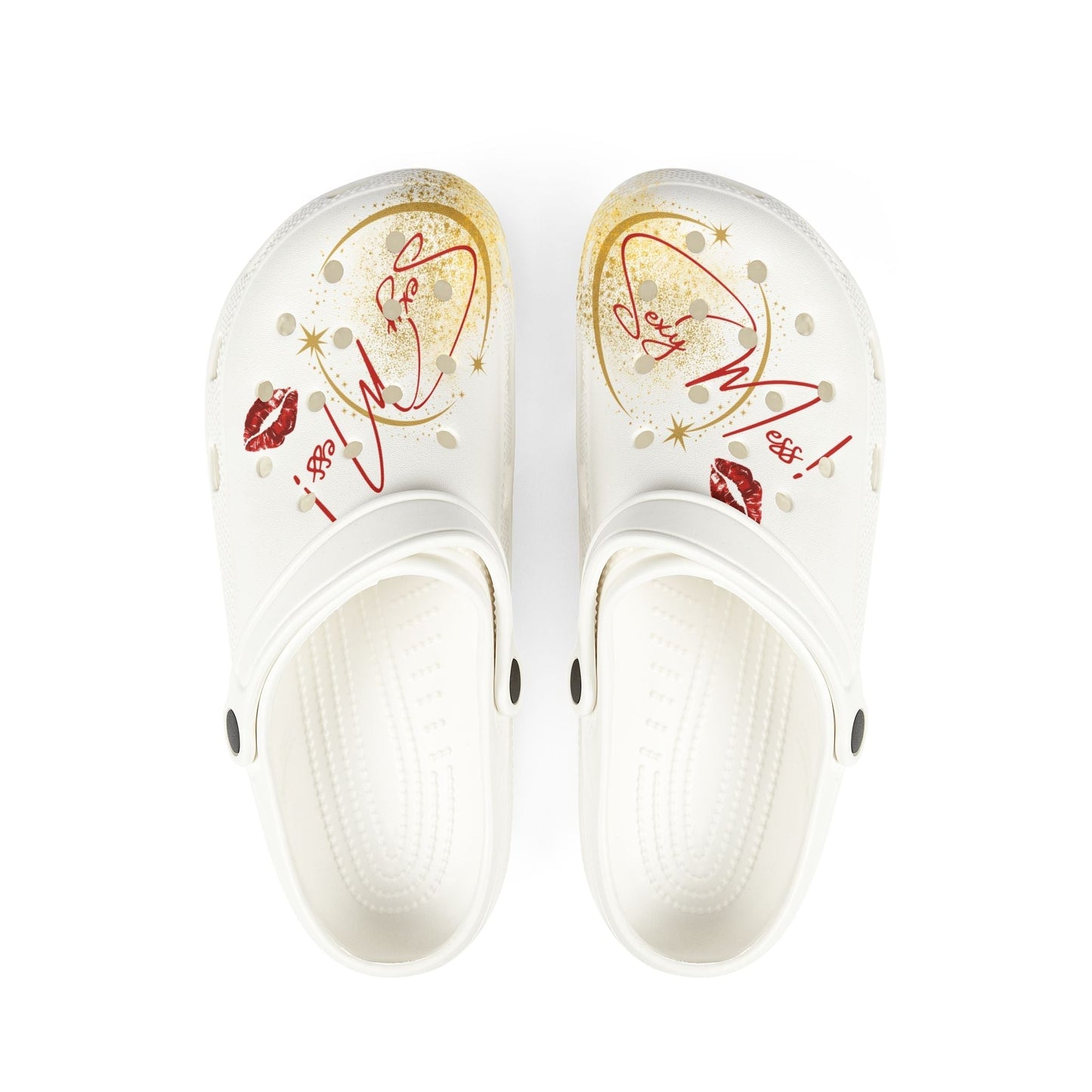 Sexy Mess! Glitter EVA Foam Shoes – Bold Comfort with Sparkle by Out.Work.Everyone – Shoes