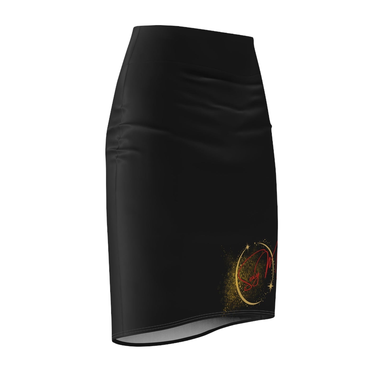 Sexy Mess Glitter Pencil Skirt – Shine Loud, Walk Bold by Out.Work.Everyone – All Over Prints