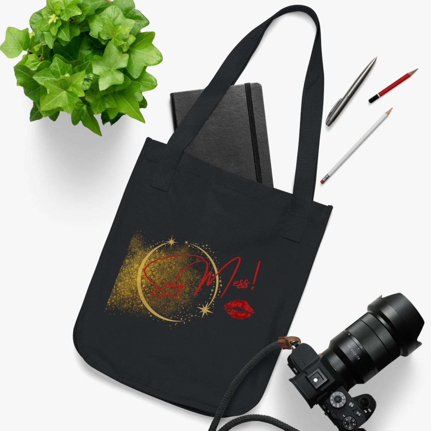 Sexy Mess Organic Tote – Fierce, Functional & Eco - Friendly by Out.Work.Everyone – Bags