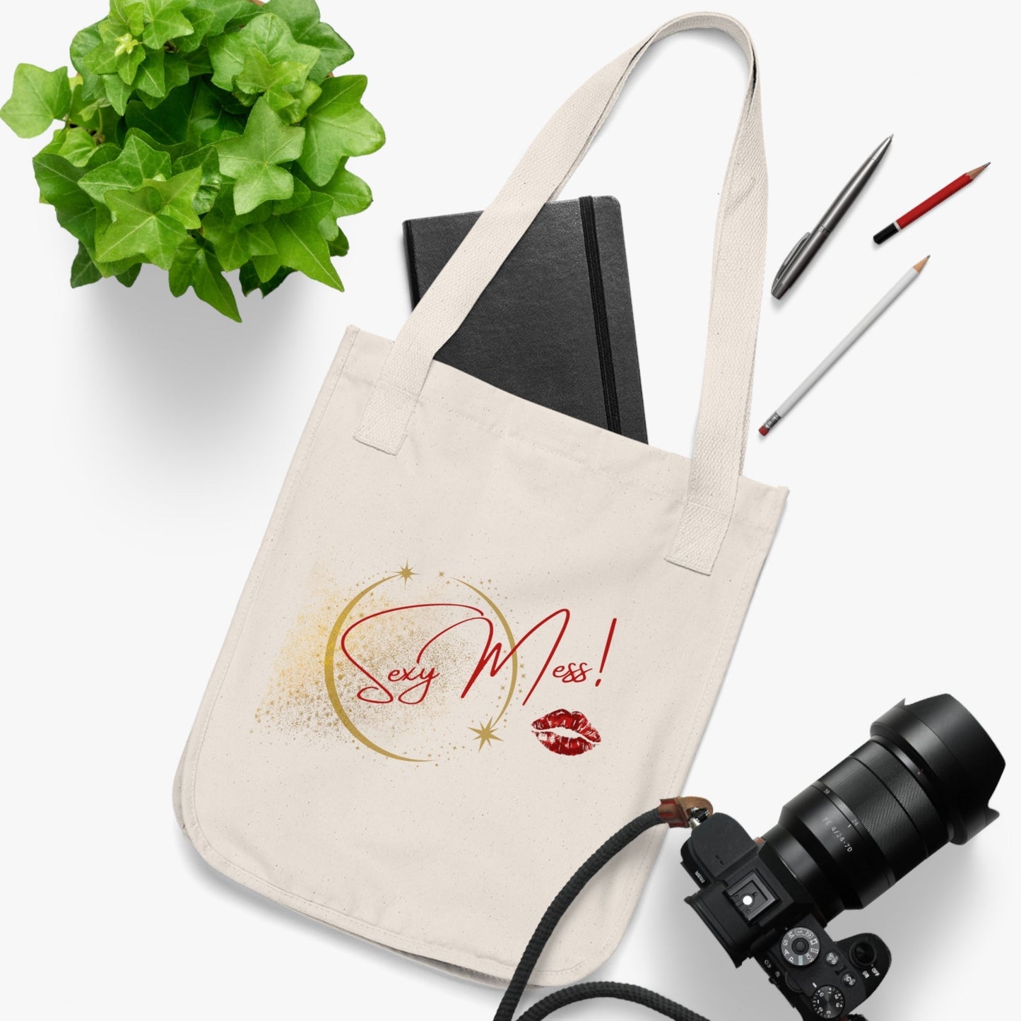 Sexy Mess Organic Tote – Fierce, Functional & Eco - Friendly by Out.Work.Everyone – Bags