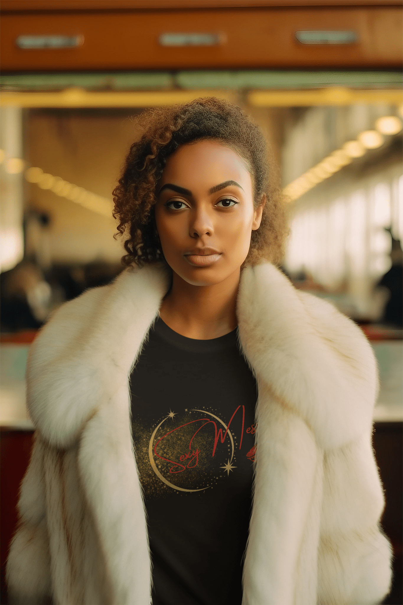 Sexy Mess! Signature Tee – Bold, Effortless, Unapologetic by Out.Work.Everyone – T-Shirt