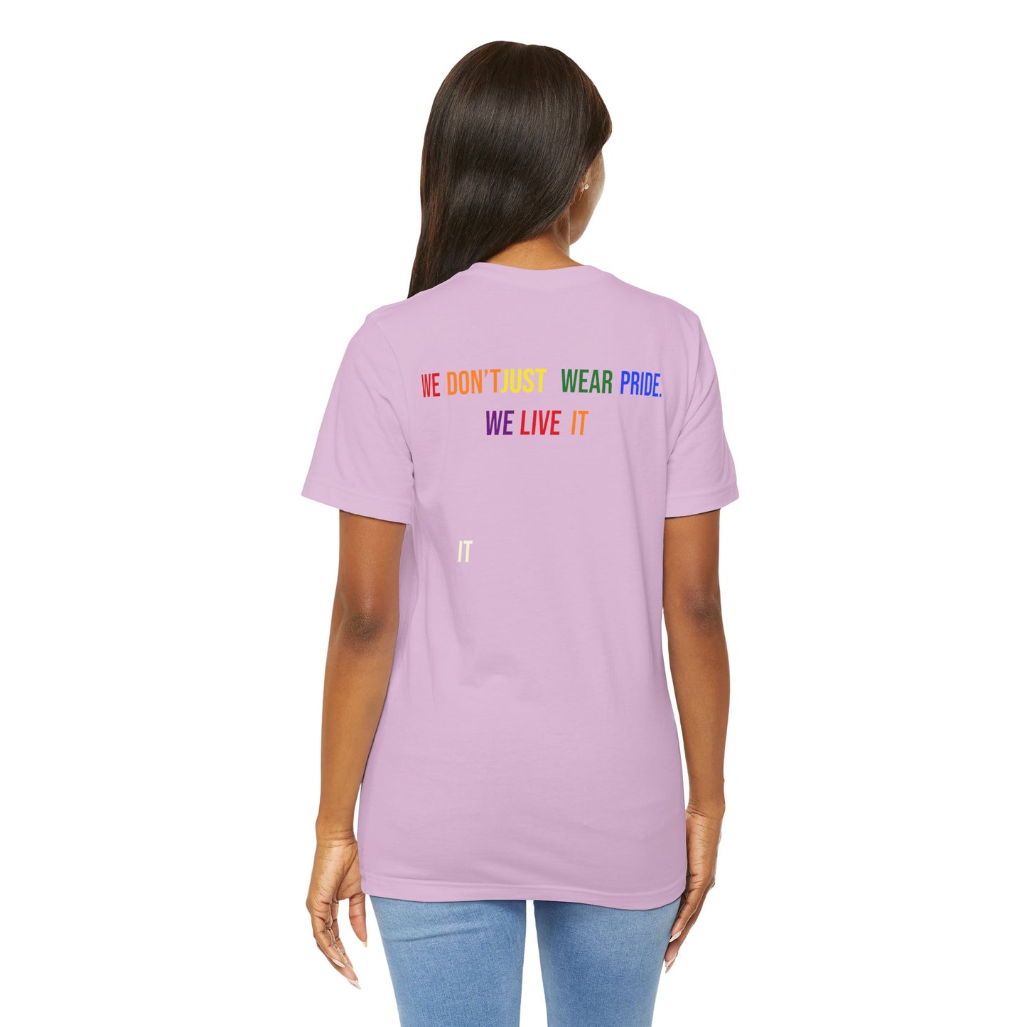 Pride Statement Tee - Unisex Short Sleeve T-Shirt, LGBTQ+ Apparel, Pride Month Clothing, Casual Wear, Everyday Comfort
