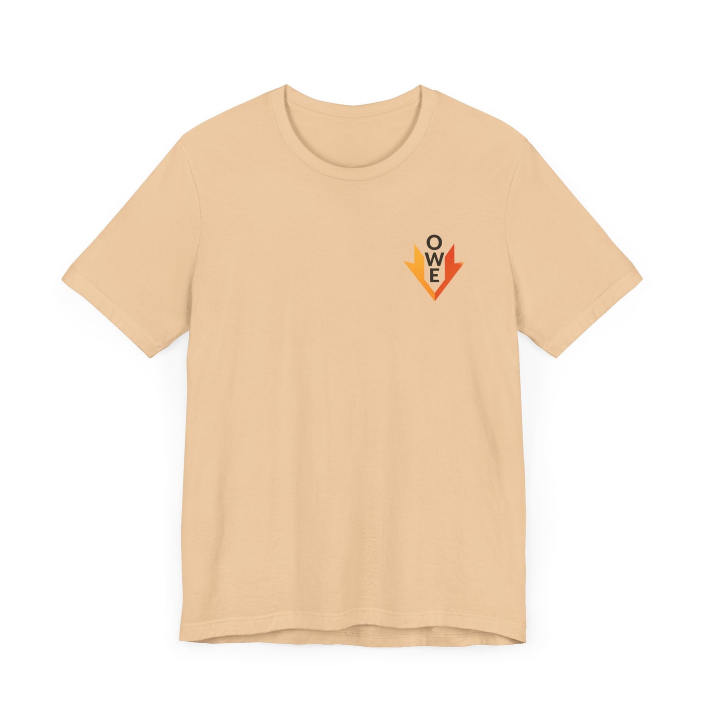 O.W.E. Signature Flame Tee – Glow Up & Grind Edition