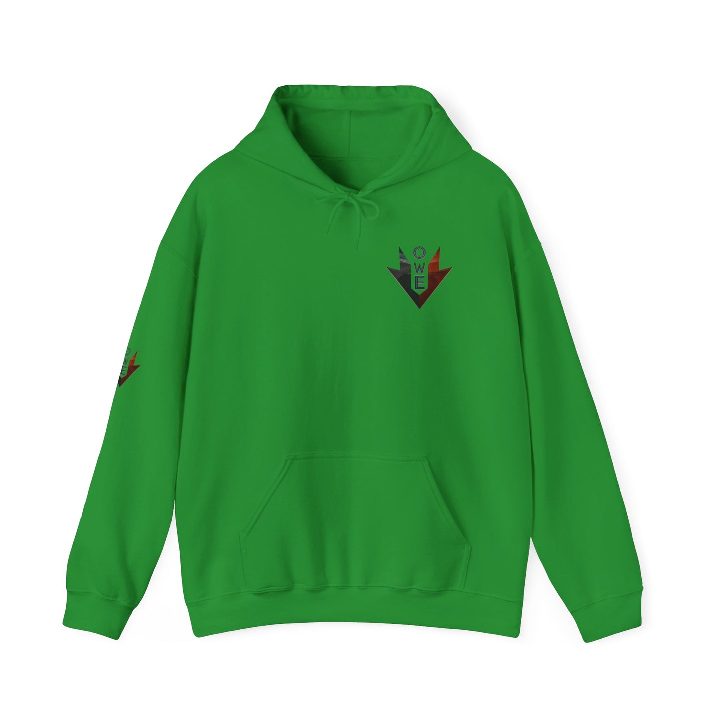 OWE Arrow Hoodie – Built for the Climb. Branded for the Mindset.