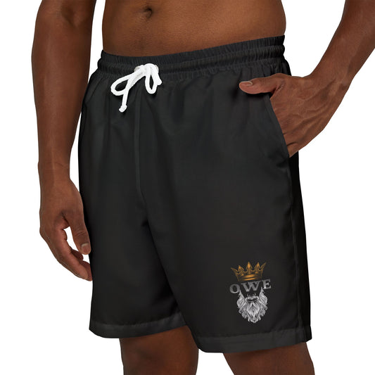 OWE Crowned Lion Swim Shorts – Rule the Water with Style