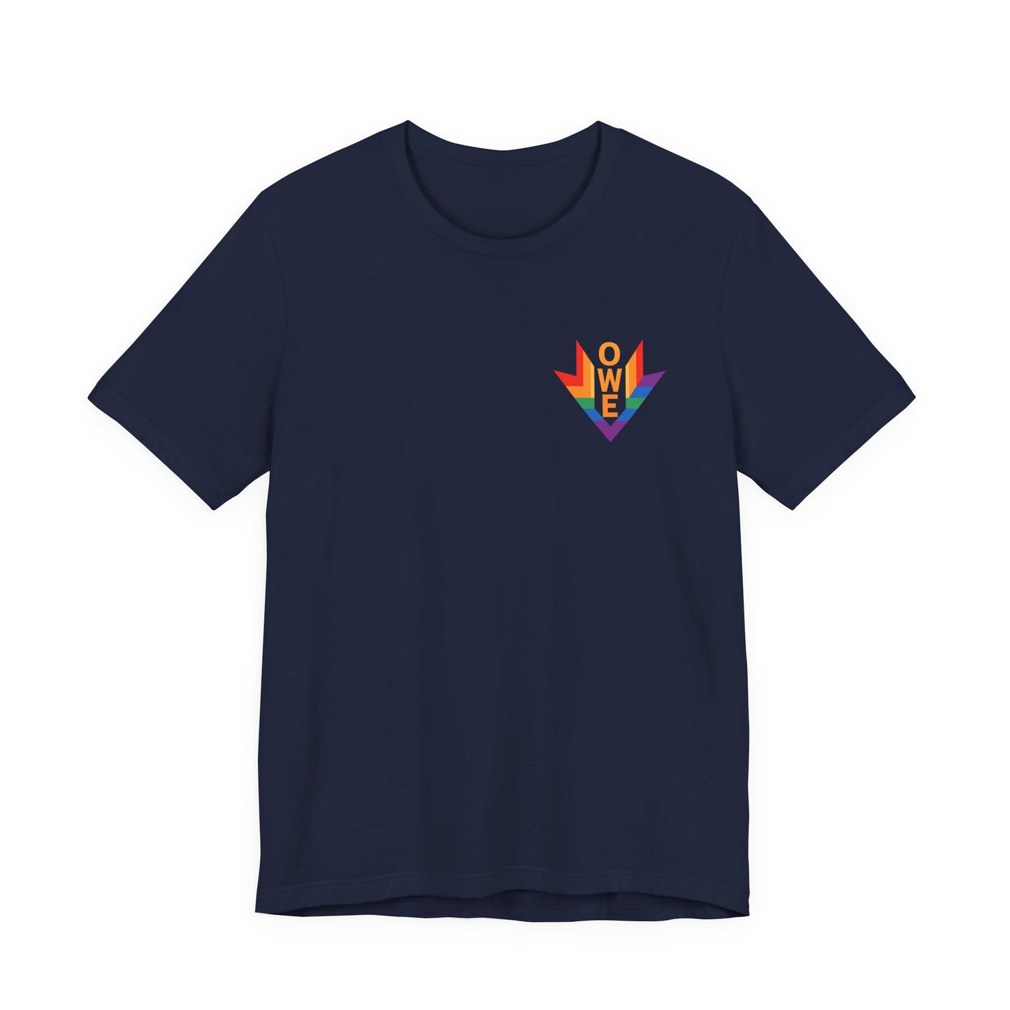 Pride Statement Tee - Unisex Short Sleeve T-Shirt, LGBTQ+ Apparel, Pride Month Clothing, Casual Wear, Everyday Comfort