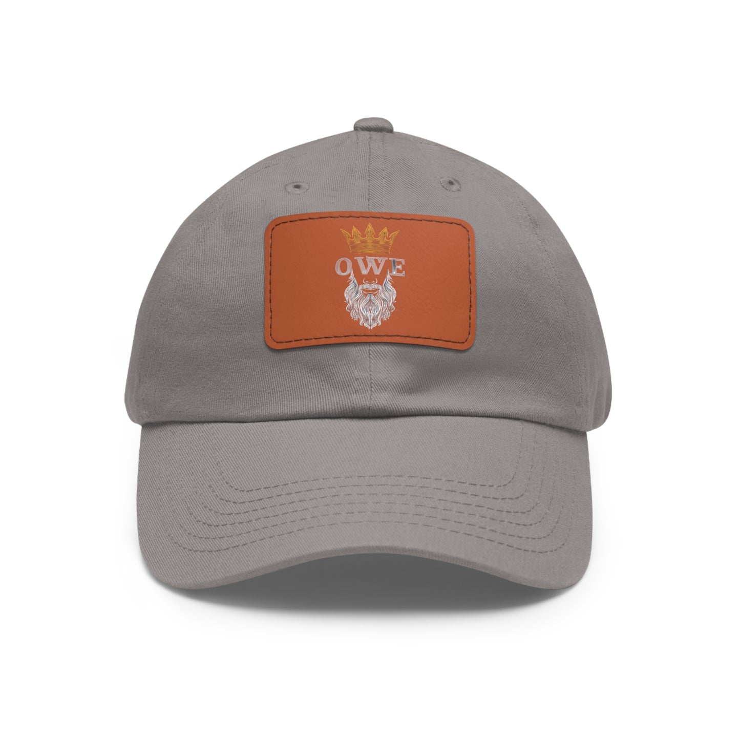 O*W*E* - Dad Hat with Leather Patch (Rectangle)