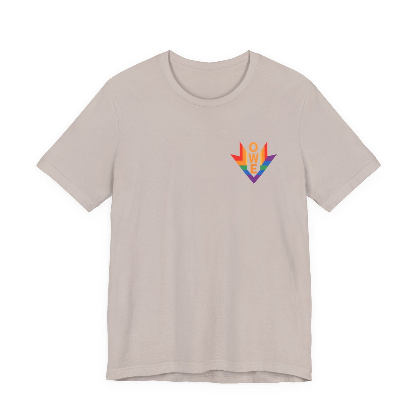Pride Statement Tee - Unisex Short Sleeve T-Shirt, LGBTQ+ Apparel, Pride Month Clothing, Casual Wear, Everyday Comfort