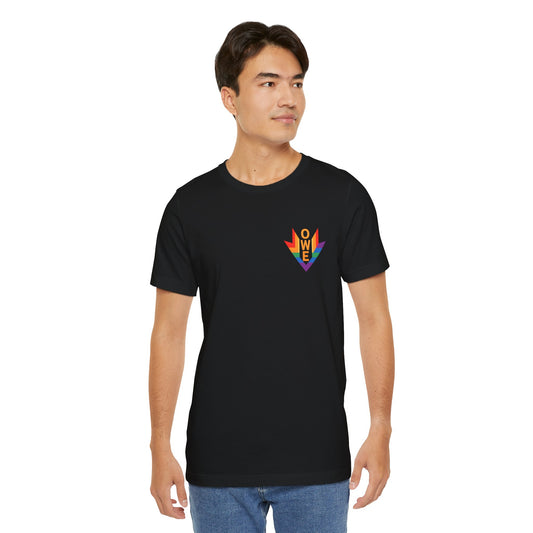 Pride Statement Tee - Unisex Short Sleeve T-Shirt, LGBTQ+ Apparel, Pride Month Clothing, Casual Wear, Everyday Comfort