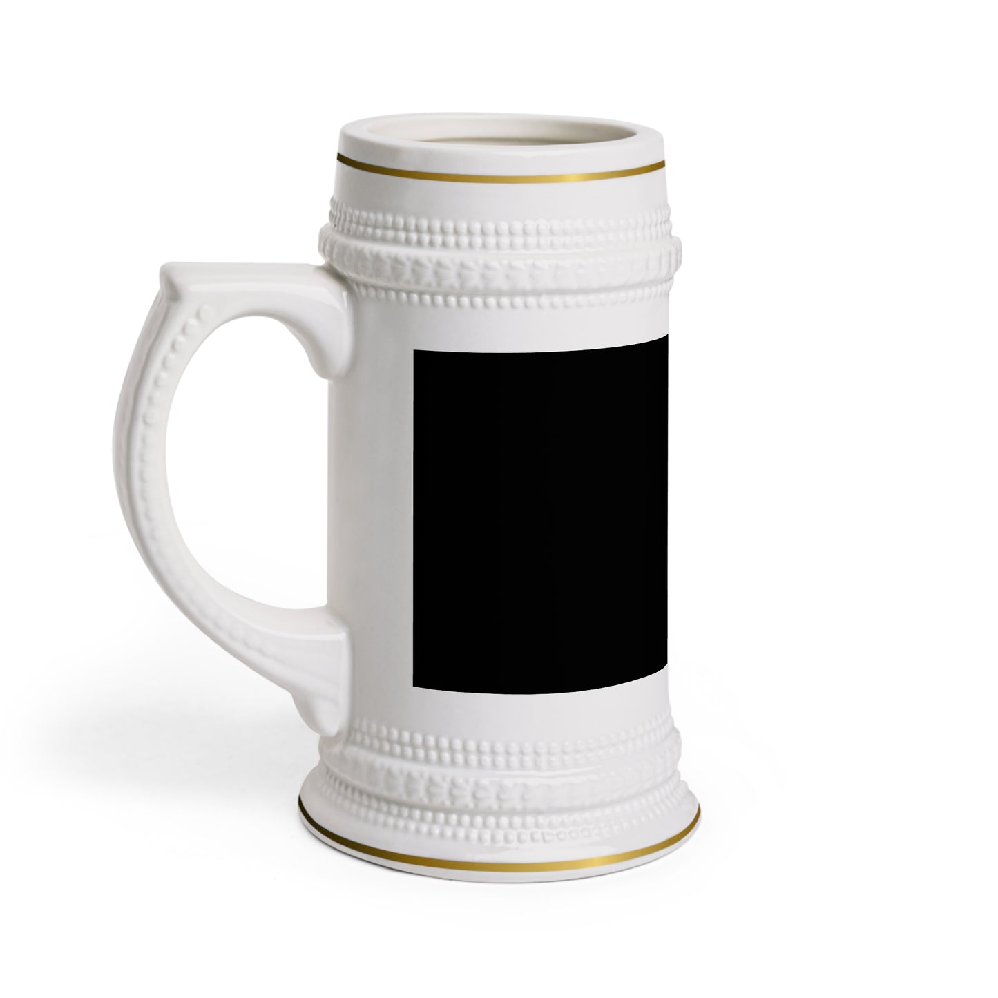 O*W*E* - Black Background Beer Stein Mug