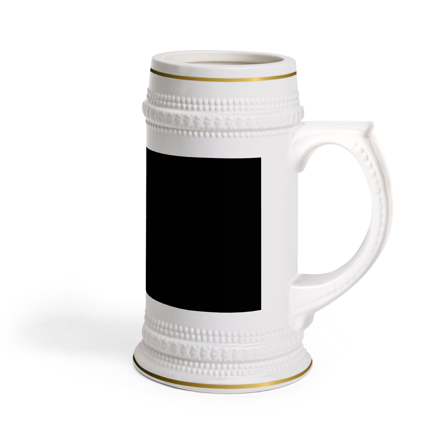 O*W*E* - Black Background Beer Stein Mug