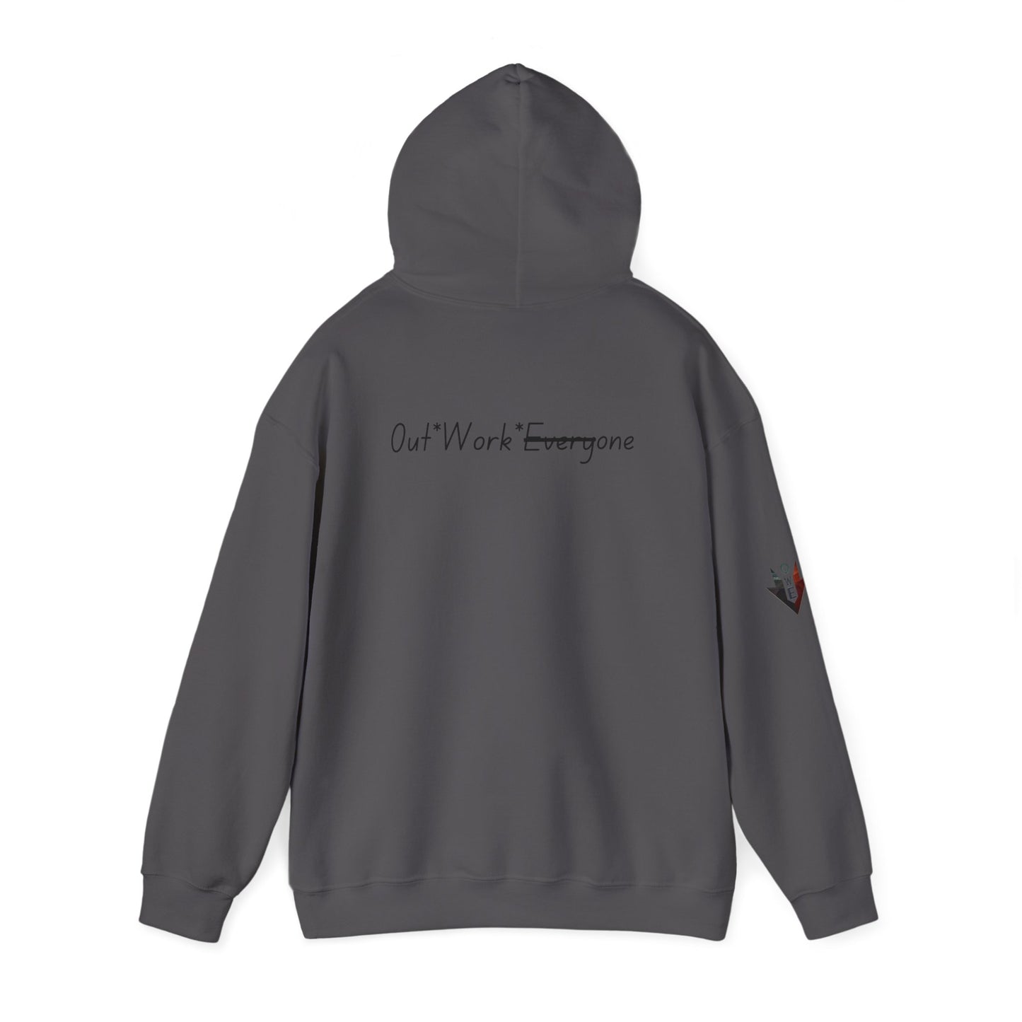 OWE Arrow Hoodie – Built for the Climb. Branded for the Mindset.