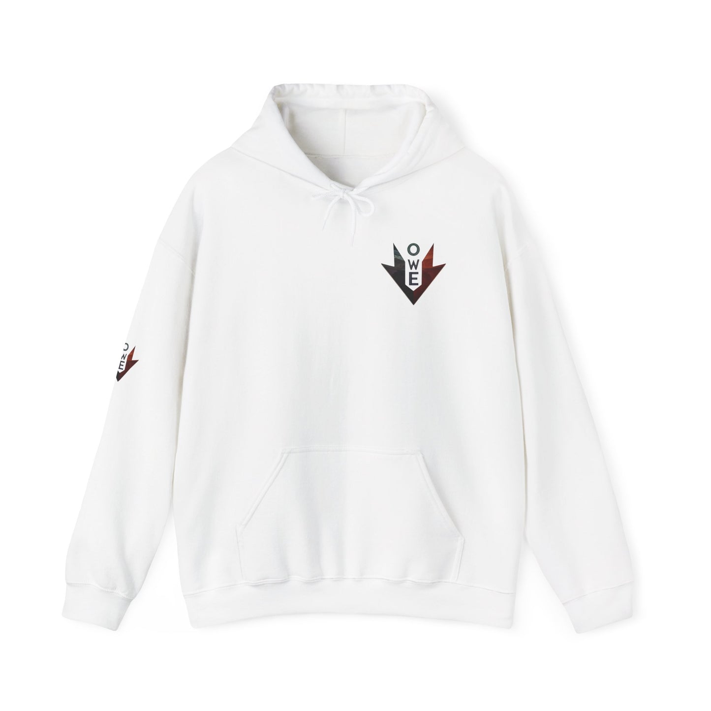 OWE Arrow Hoodie – Built for the Climb. Branded for the Mindset.