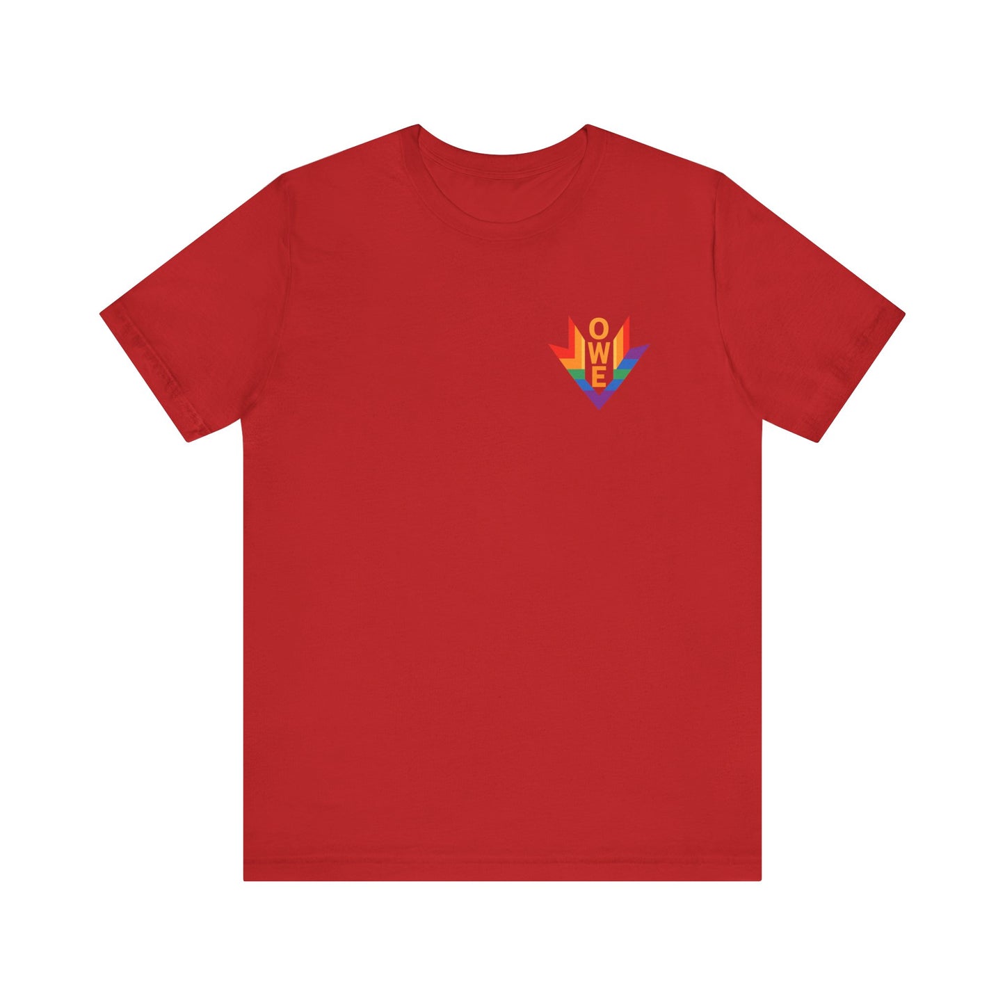 Pride Statement Tee - Unisex Short Sleeve T-Shirt, LGBTQ+ Apparel, Pride Month Clothing, Casual Wear, Everyday Comfort