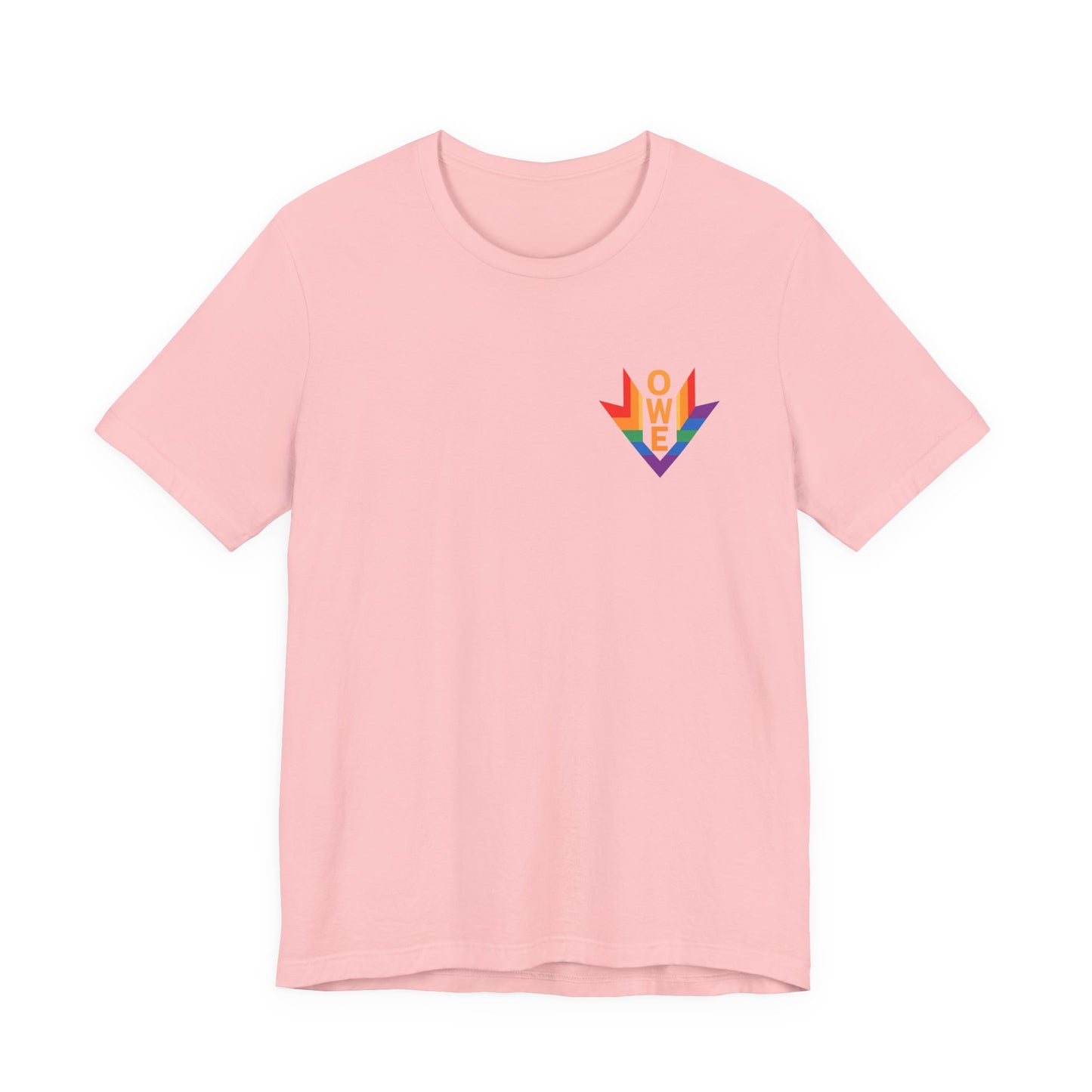 Pride Statement Tee - Unisex Short Sleeve T-Shirt, LGBTQ+ Apparel, Pride Month Clothing, Casual Wear, Everyday Comfort